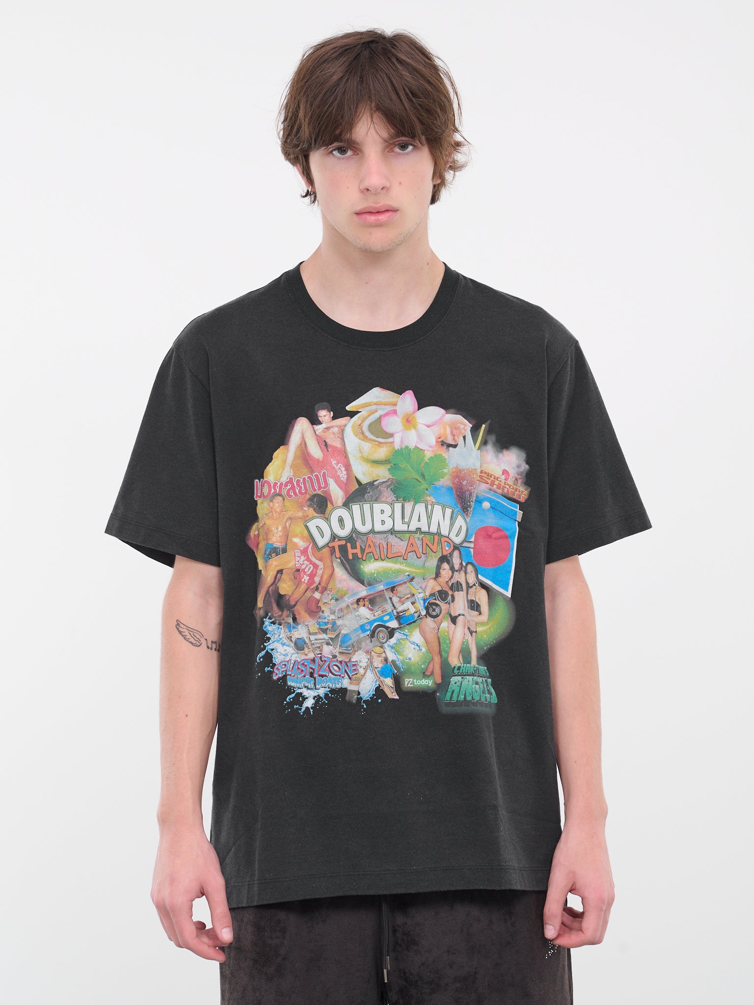 Doubland Thailand T-Shirt (35CS297-THAILAND-BLACK)