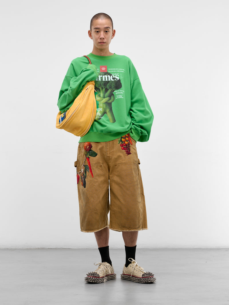 DOUBLET Yellow Banana Shoulder Bag | H.Lorenzo - styled