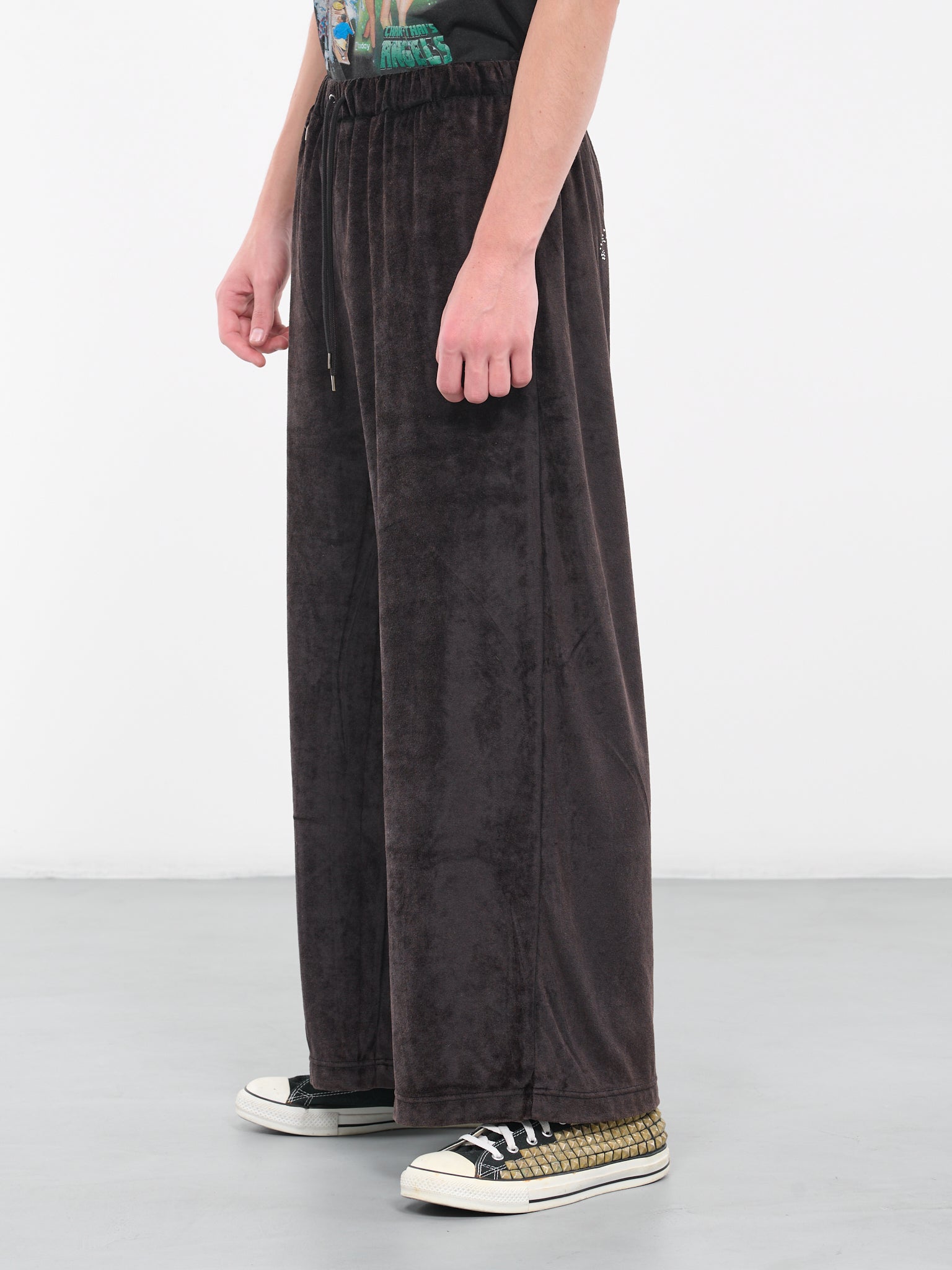 Crystal Velvet Pants (36PT247-BLACK)