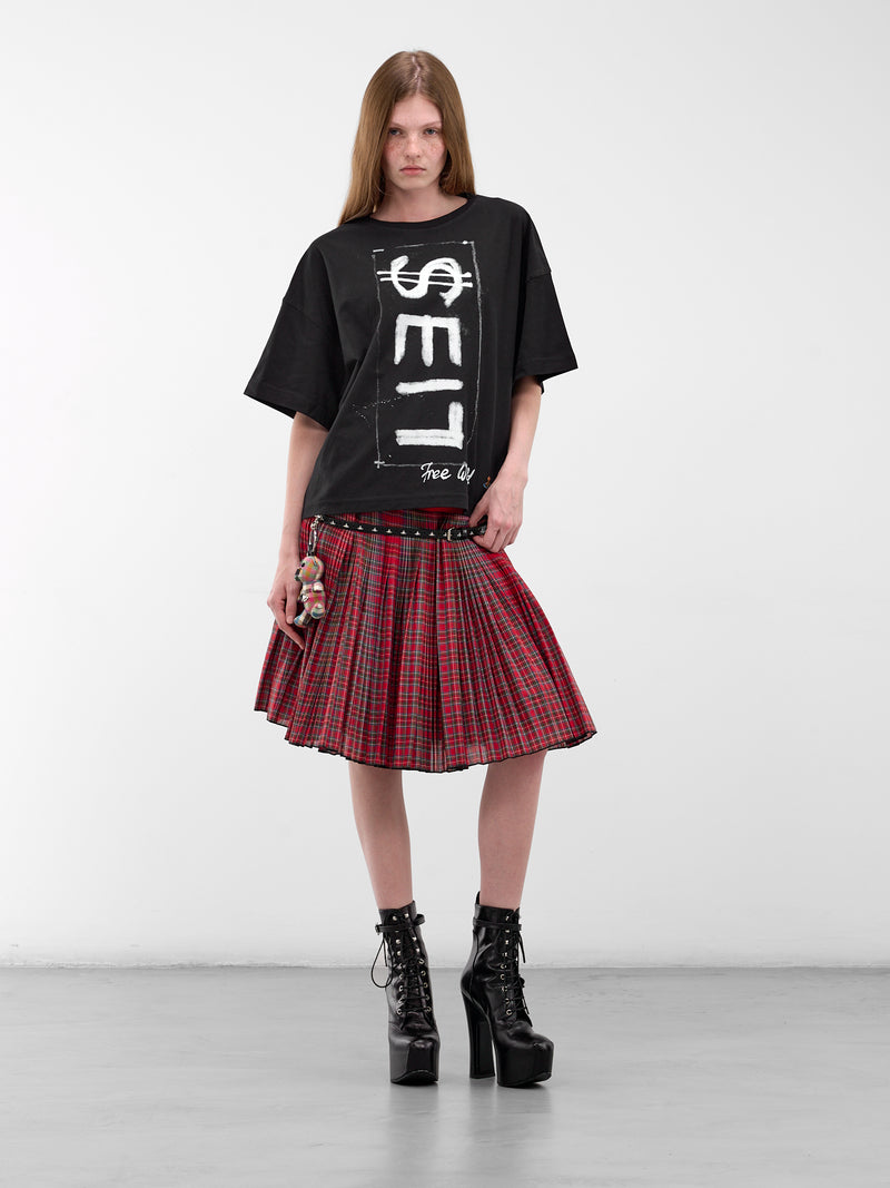 Black Cotton Lies Boxy Tee (3G01004Y-J001M-N401-BLACK)