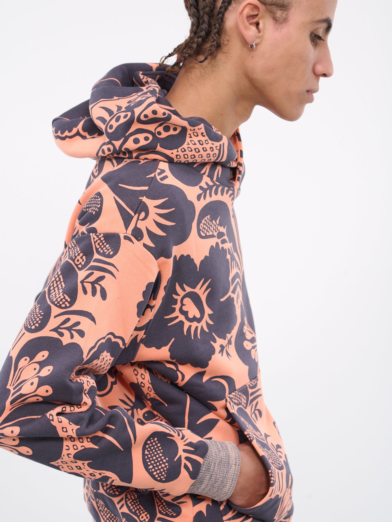 Hawaiian Hoodie (3I010003-J0032-O301-MANDARIN-G)