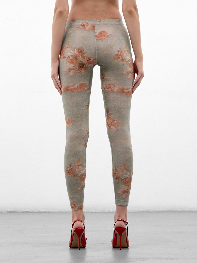 Cherub Print Leggings (3J010006-J00BG-PRIMAVERA-CHERU)