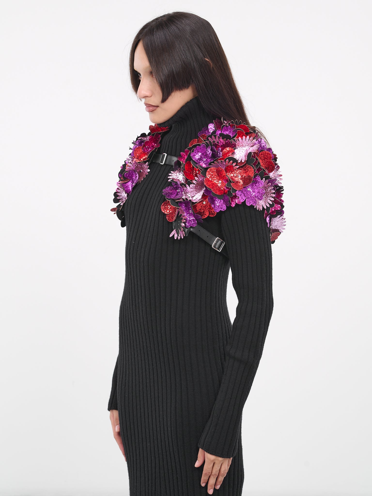 Flower Pattern Jacquard Bomber Jacket by Noir by Kei Ninomiya La Garçonne