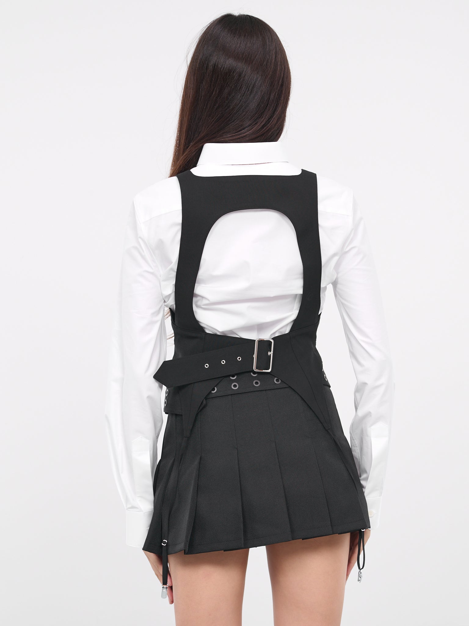 Buckled Gilet (3L-V007-051-BLACK)