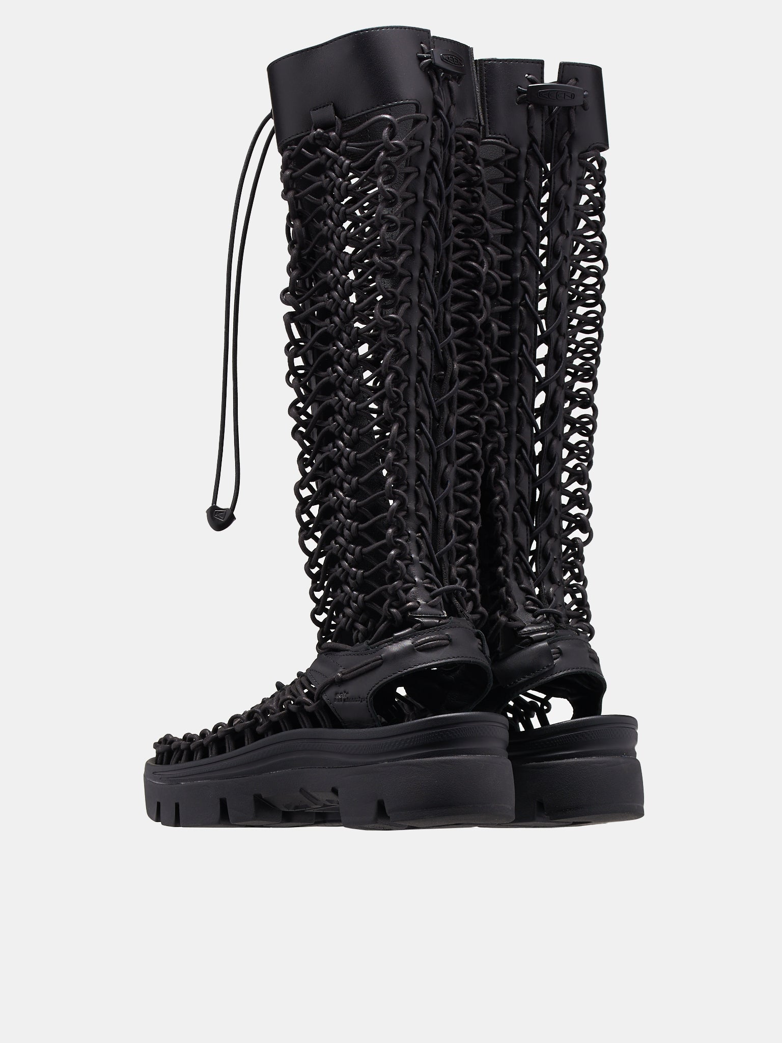 Keen tall black boots hotsell