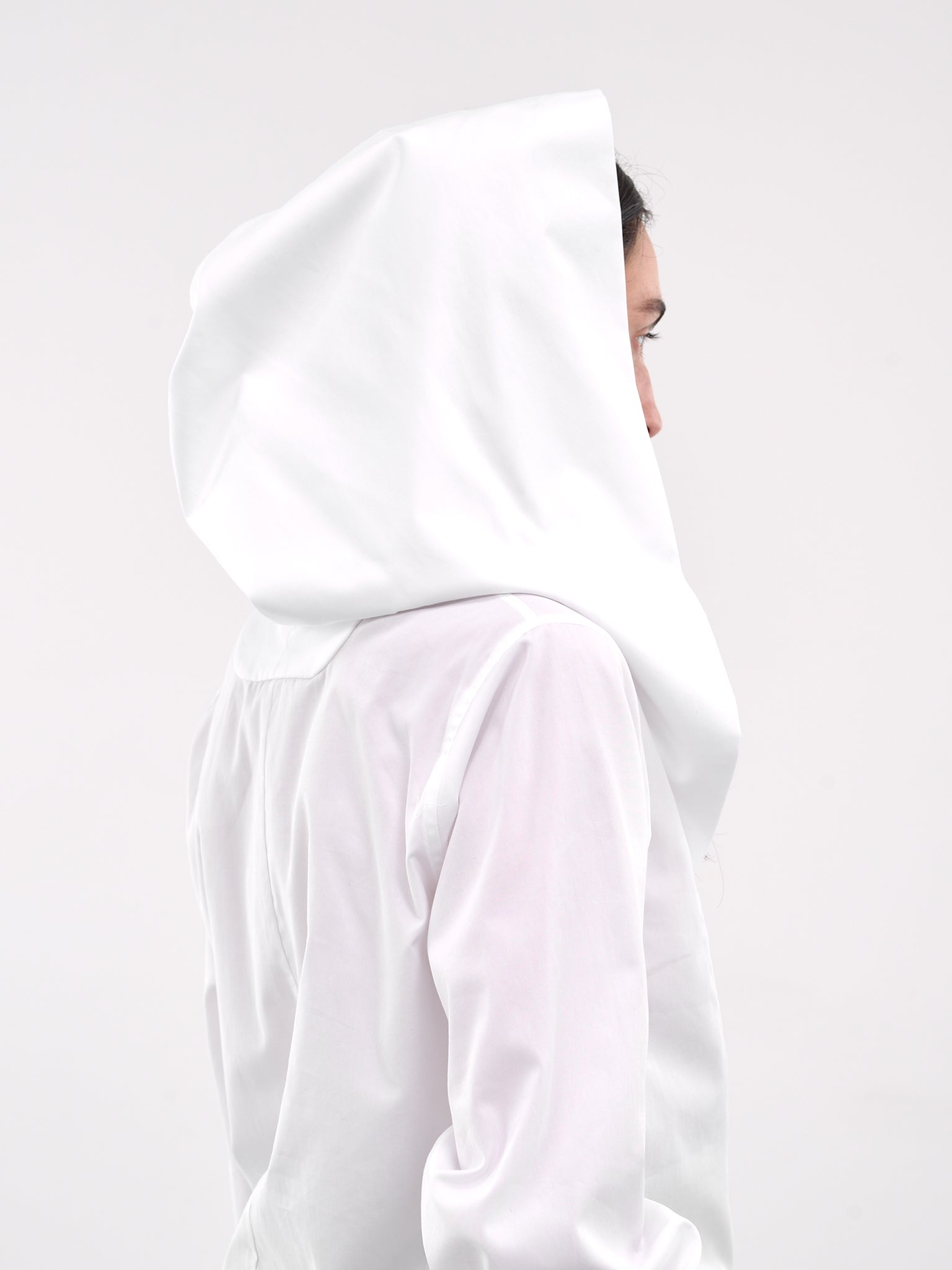 Hooded Shirt (3O-B010-WHITE)