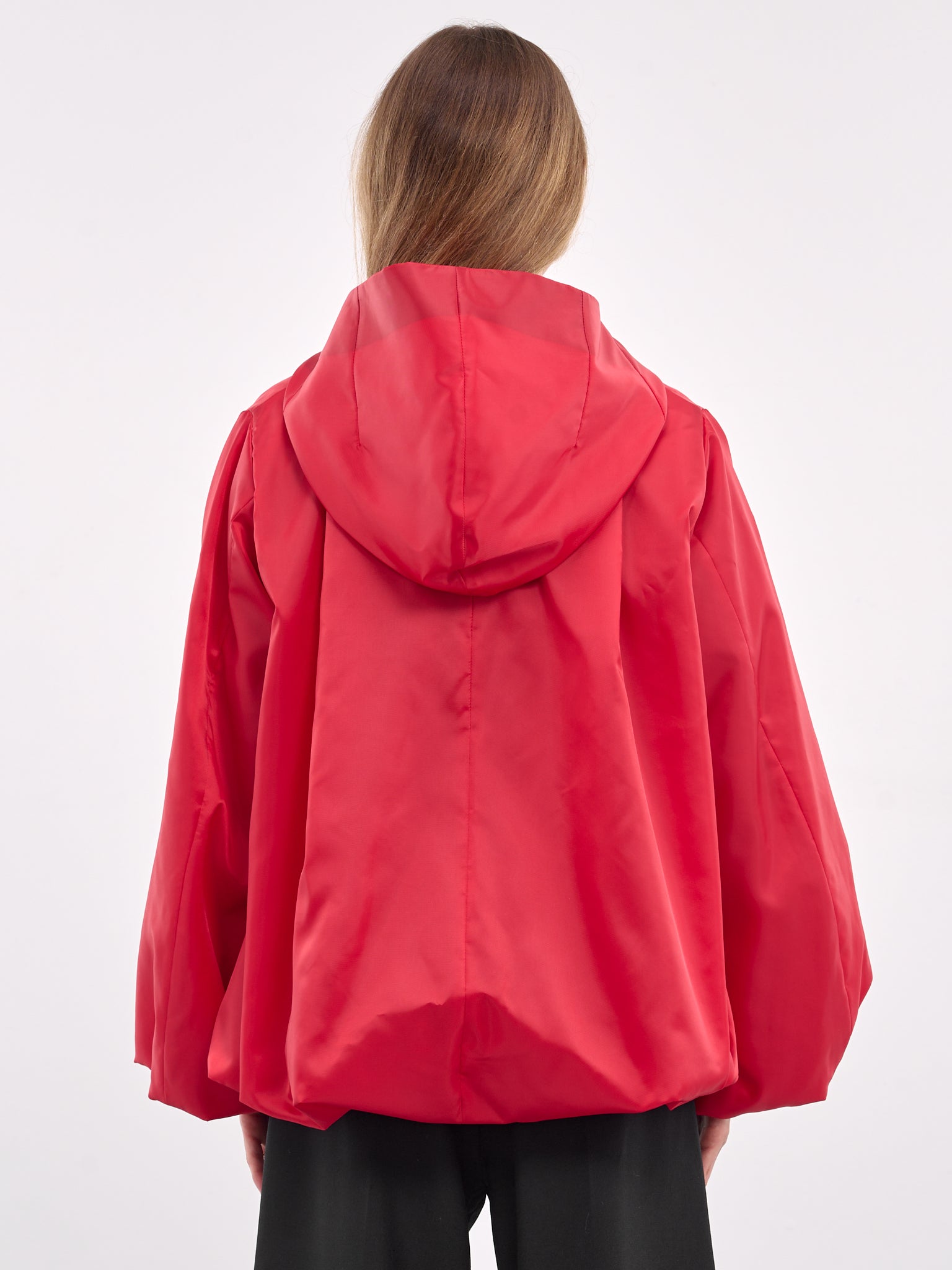 Oversized Hood Jacket (3O-J015-S25-RED)