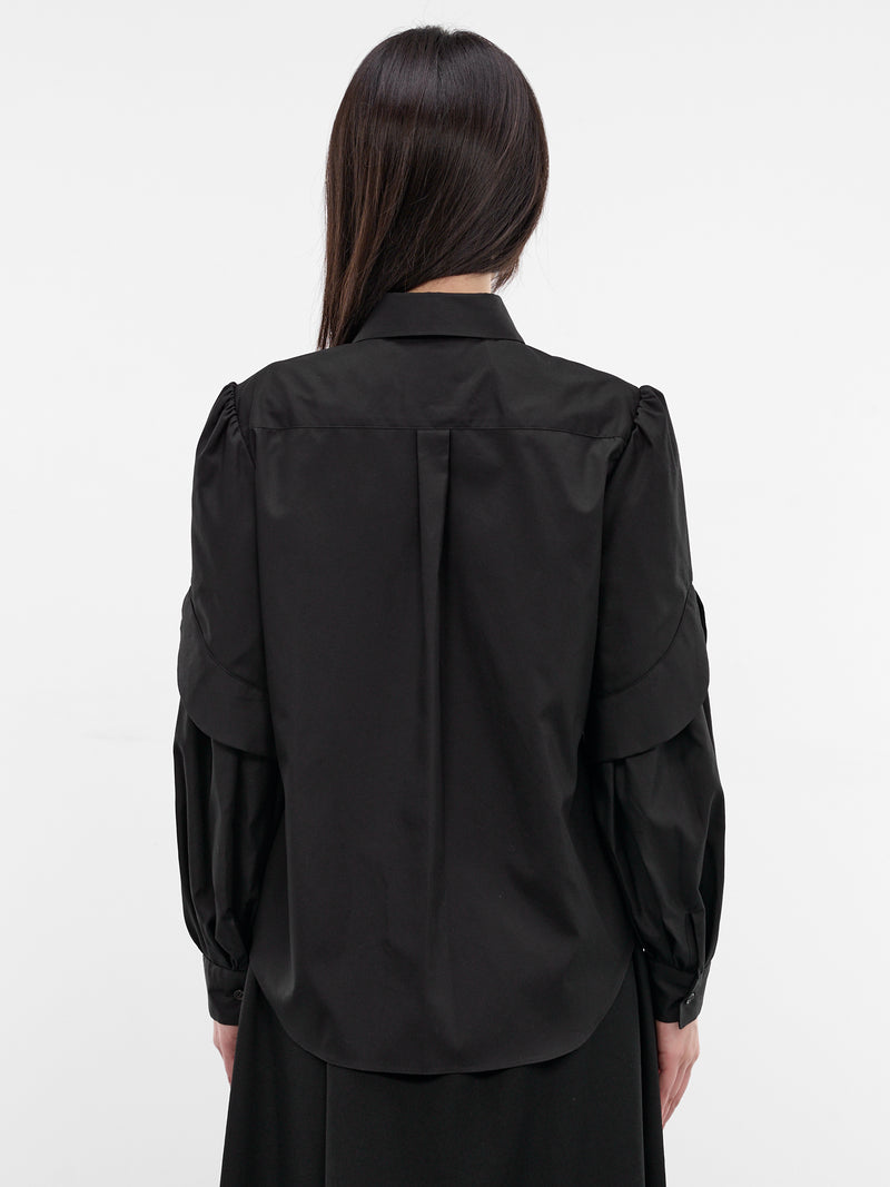 Black Star Charm Chain Shirt (3Q-B003-S26-BLACK)