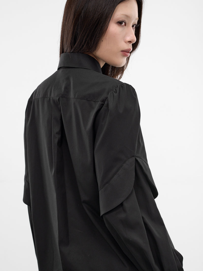 Black Star Charm Chain Shirt (3Q-B003-S26-BLACK)