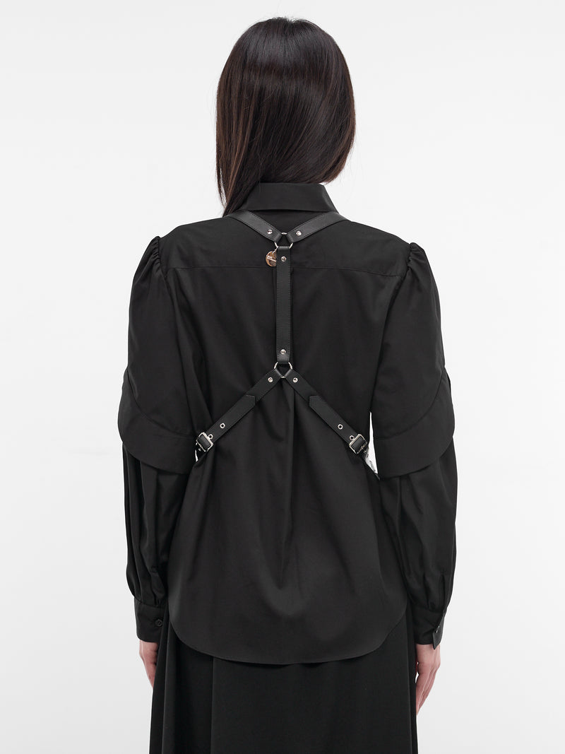 Black 3D Star Harness Vest (3Q-V001-S26-BLACK)