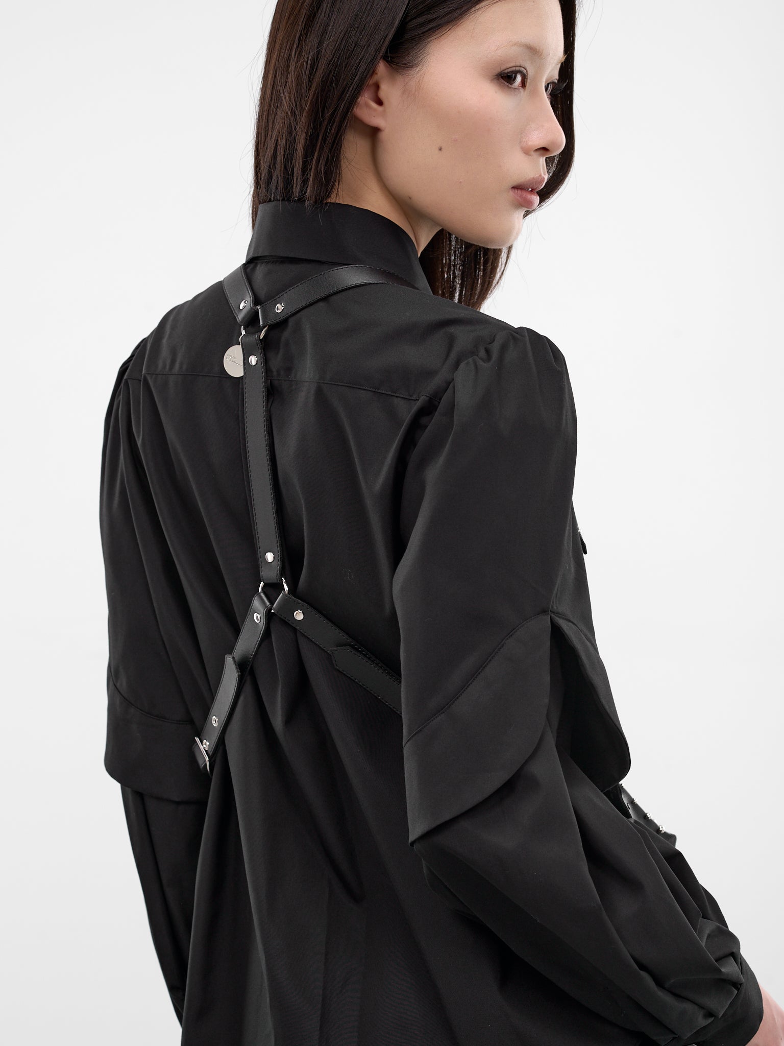 Black 3D Star Harness Vest (3Q-V001-S26-BLACK)