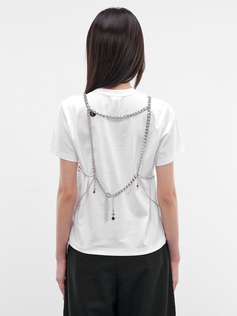 Aluminum Chainlink Star Harness Vest (3Q-V005-S26-SILVER)
