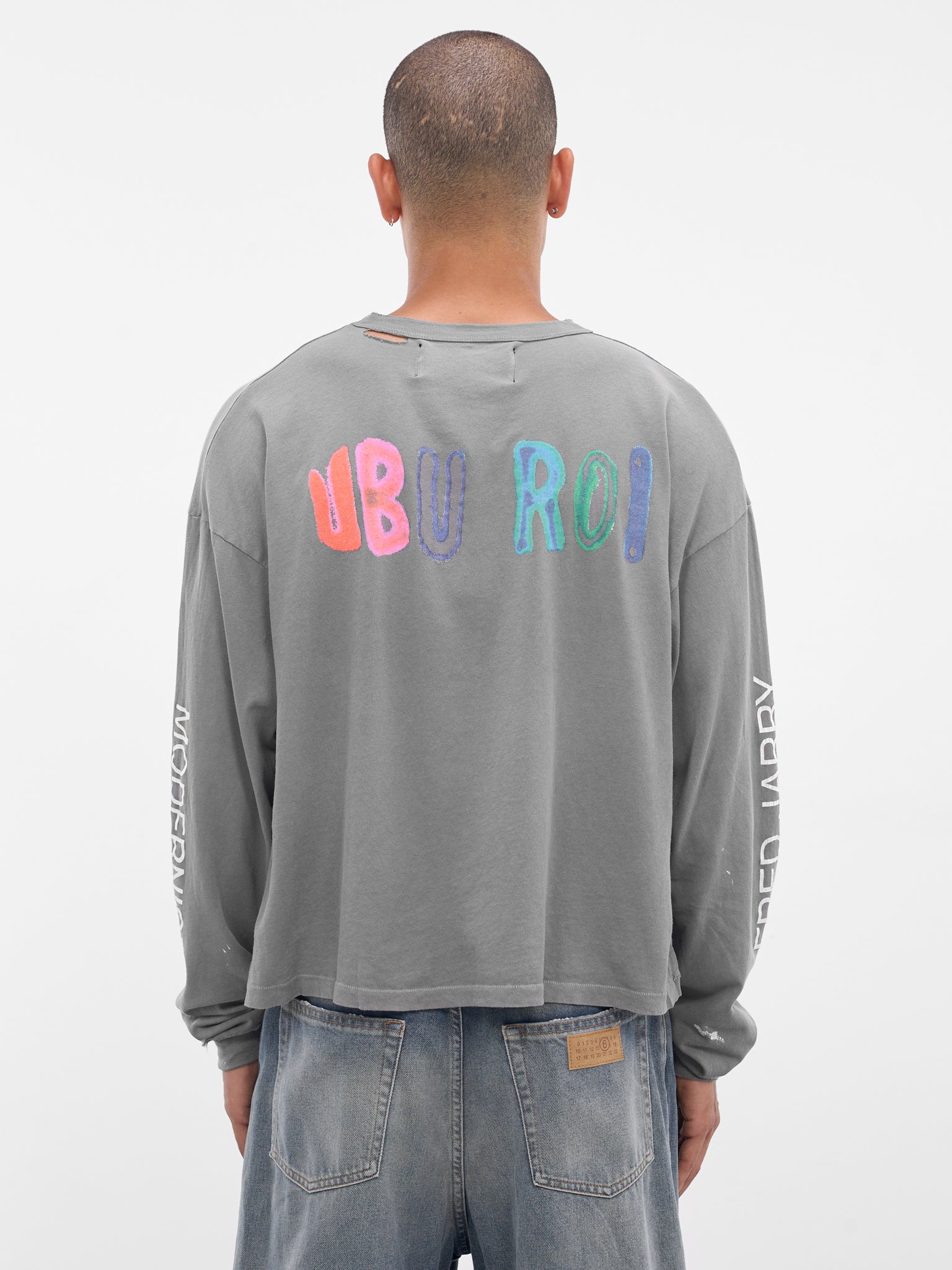 Black 'Theater of Cruelty' Long Sleeve (3U001Q3009VBK-BLACK)