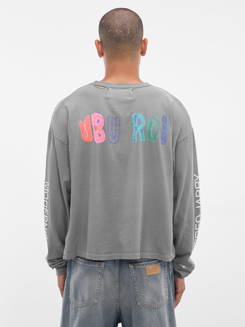 Black 'Theater of Cruelty' Long Sleeve (3U001Q3009VBK-BLACK)