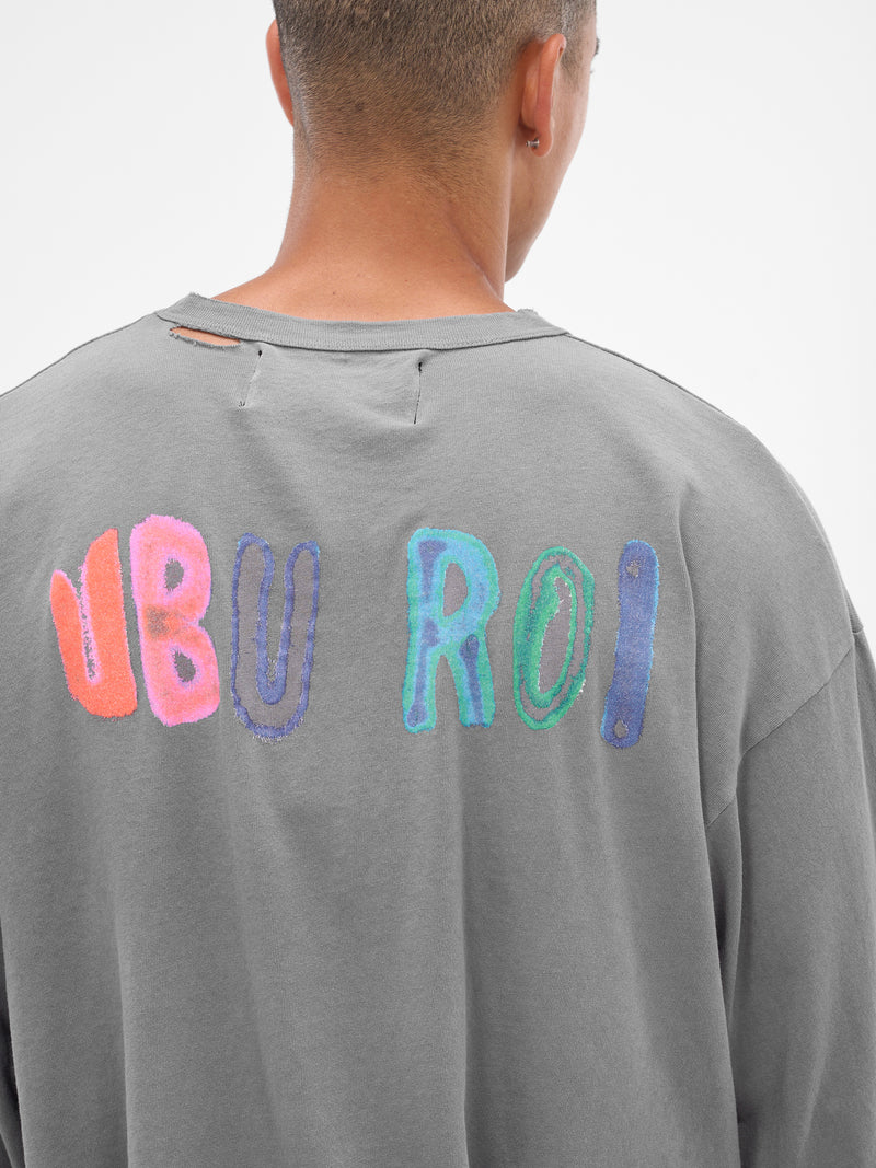 Black 'Theater of Cruelty' Long Sleeve (3U001Q3009VBK-BLACK)