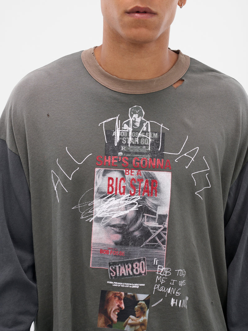 Black 'Star 80' Long Sleeve (3U002Q3009VBK-BLACK)