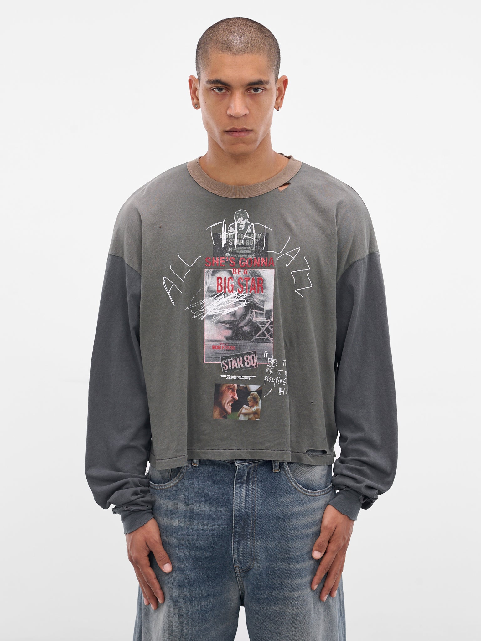 Black 'Star 80' Long Sleeve (3U002Q3009VBK-BLACK)