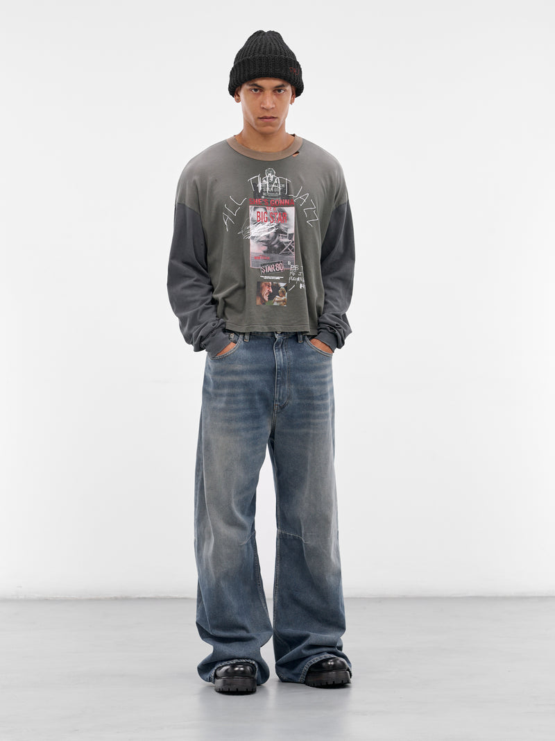 Black 'Star 80' Long Sleeve (3U002Q3009VBK-BLACK)