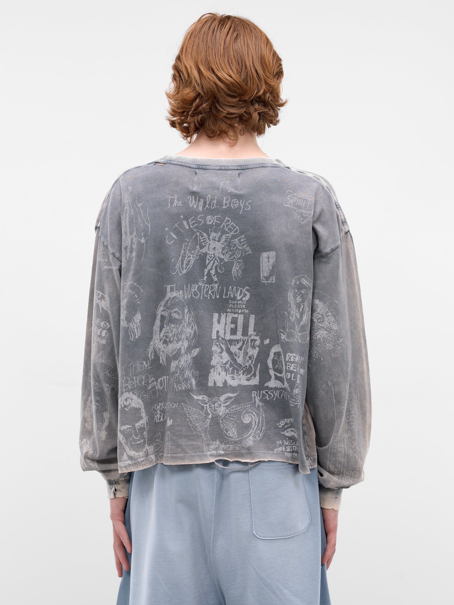 Bethlehem Inn Long Sleeve Tee (3U005Q1010VBK-VINTAGE-BLACK)