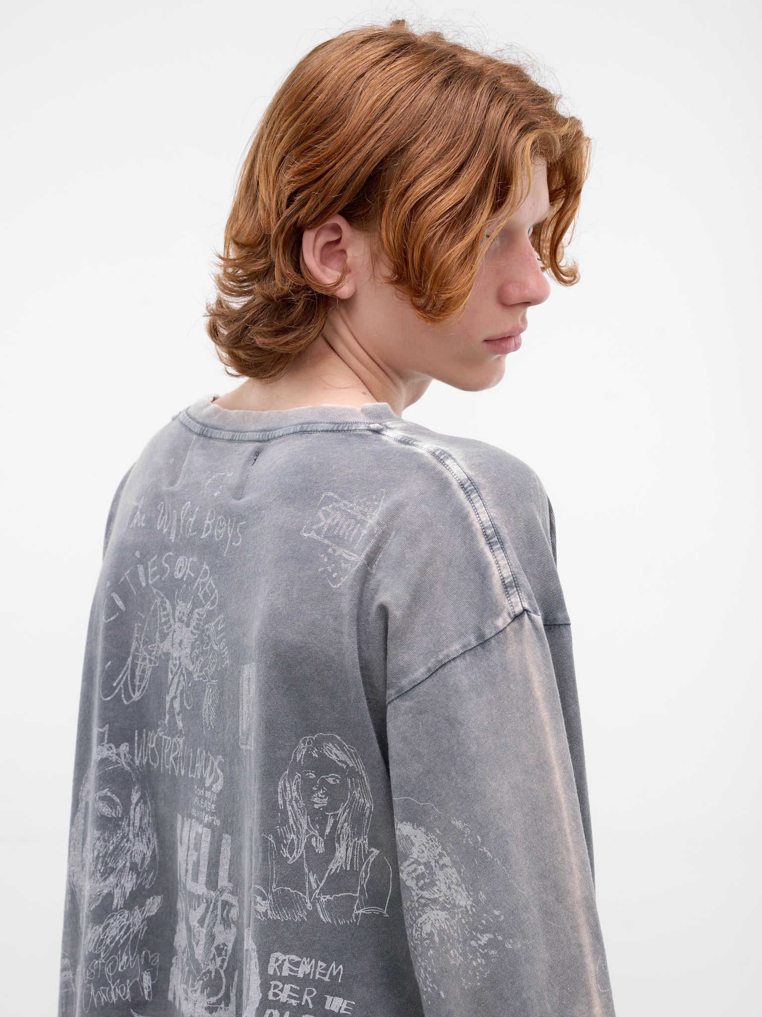 Bethlehem Inn Long Sleeve Tee (3U005Q1010VBK-VINTAGE-BLACK)