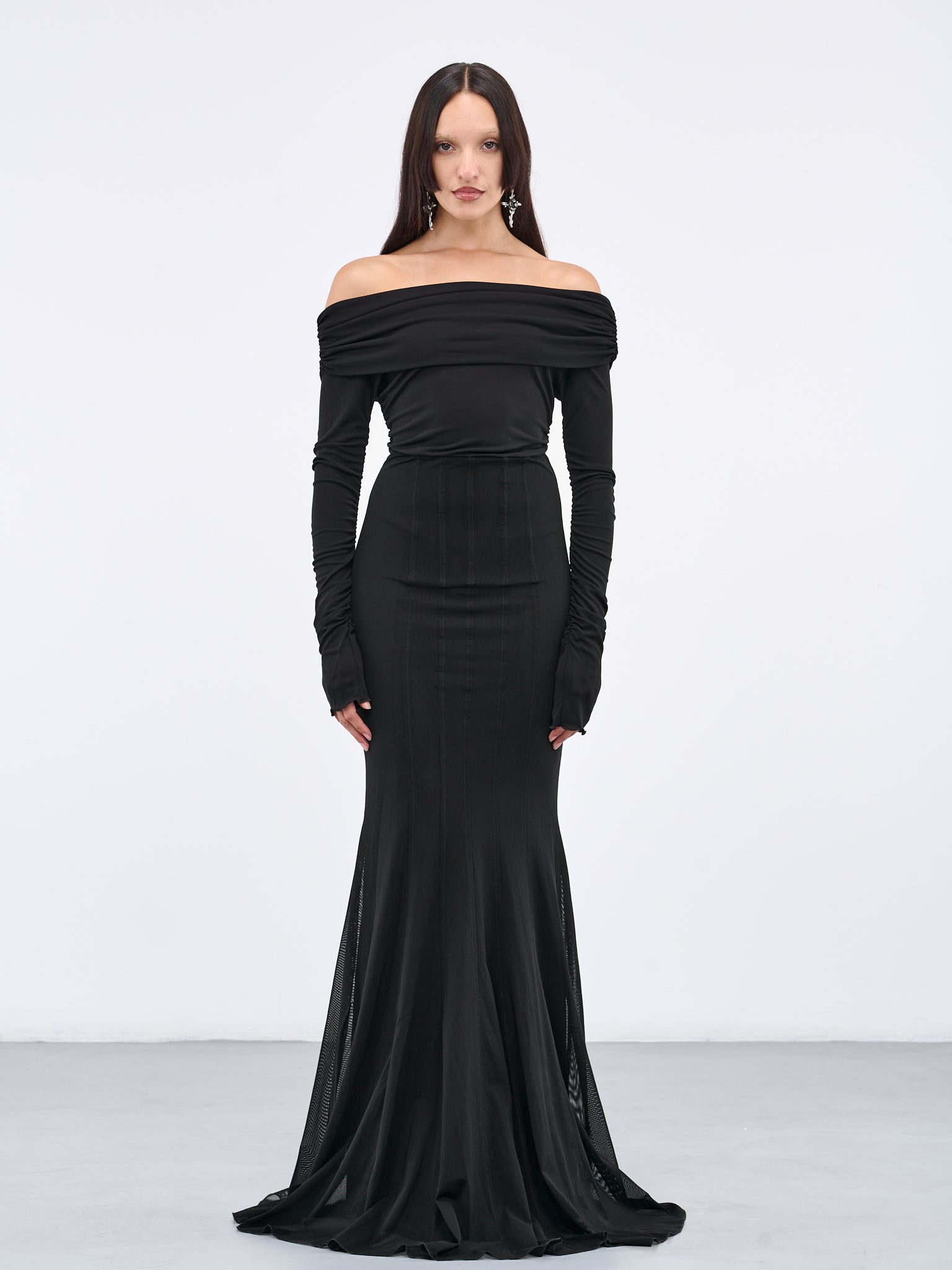 BLUMARINE Drape Long Dress | H.Lorenzo BLUMARINE Drape Long Dress | H.Lorenzo