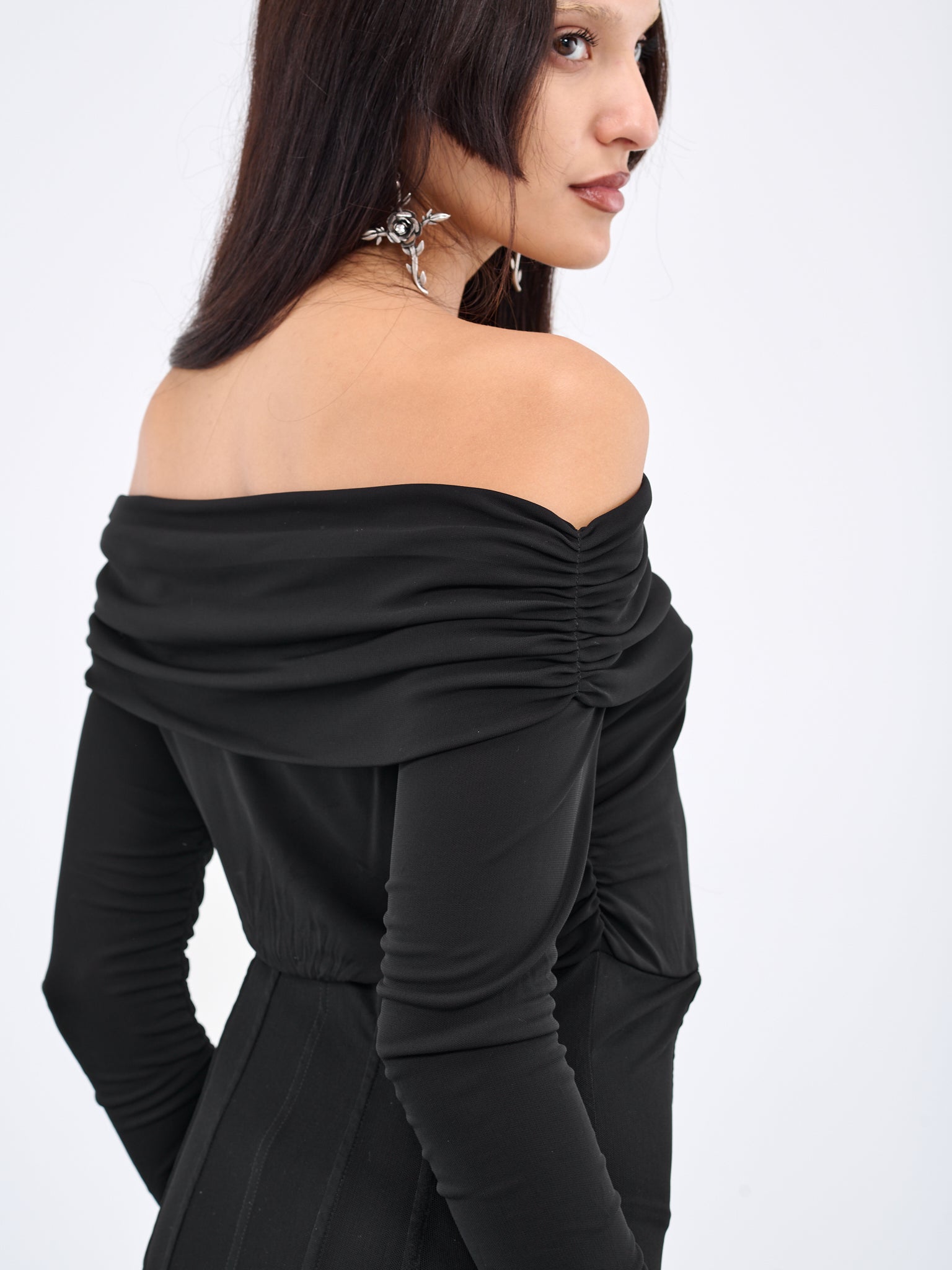 BLUMARINE Drape Long Dress | H.Lorenzo BLUMARINE Drape Long Dress | H.Lorenzo