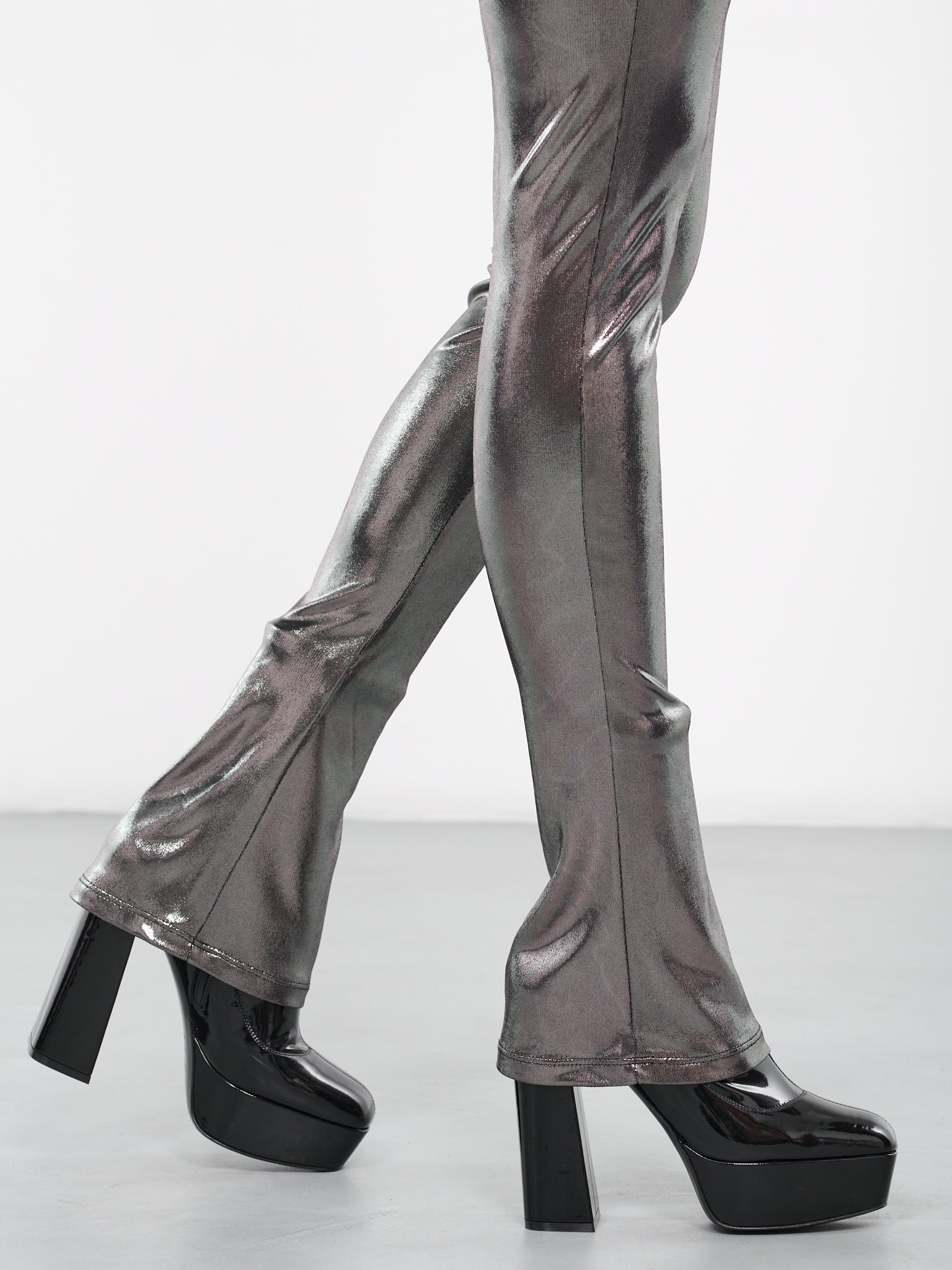 Laminated Pants (4-4P019A-N0992-ARGENTO)