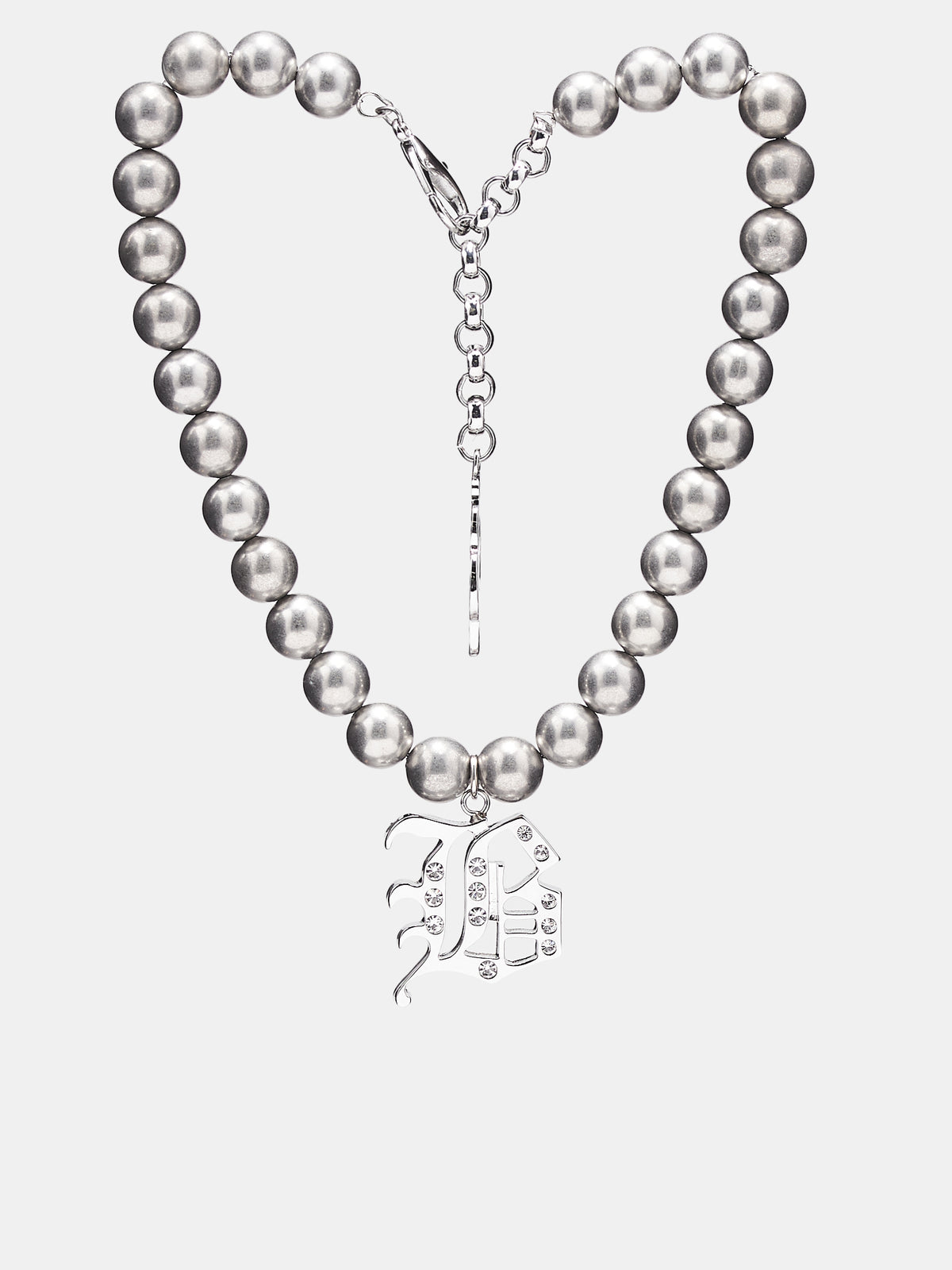BLUMARINE Logo Choker | H.Lorenzo - front