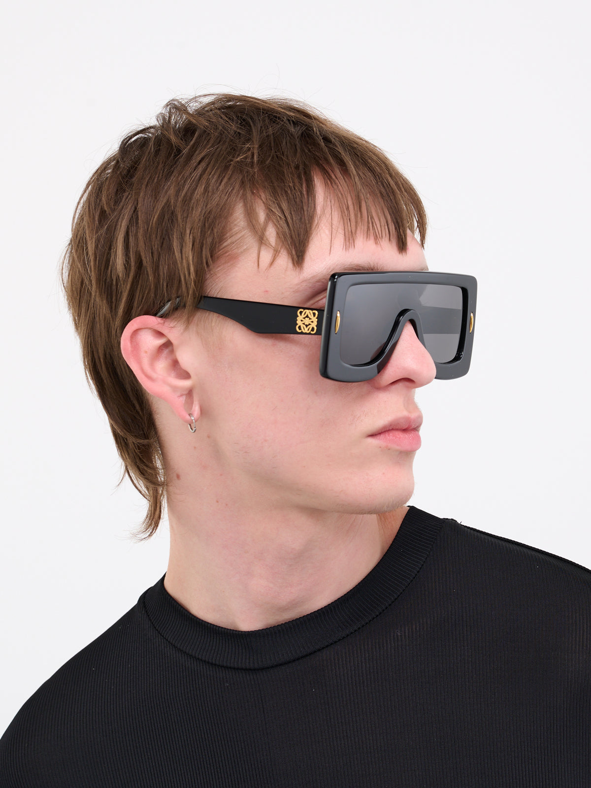 LOEWE Anagram Mask Sunglasses | H. Lorenzo - styled 