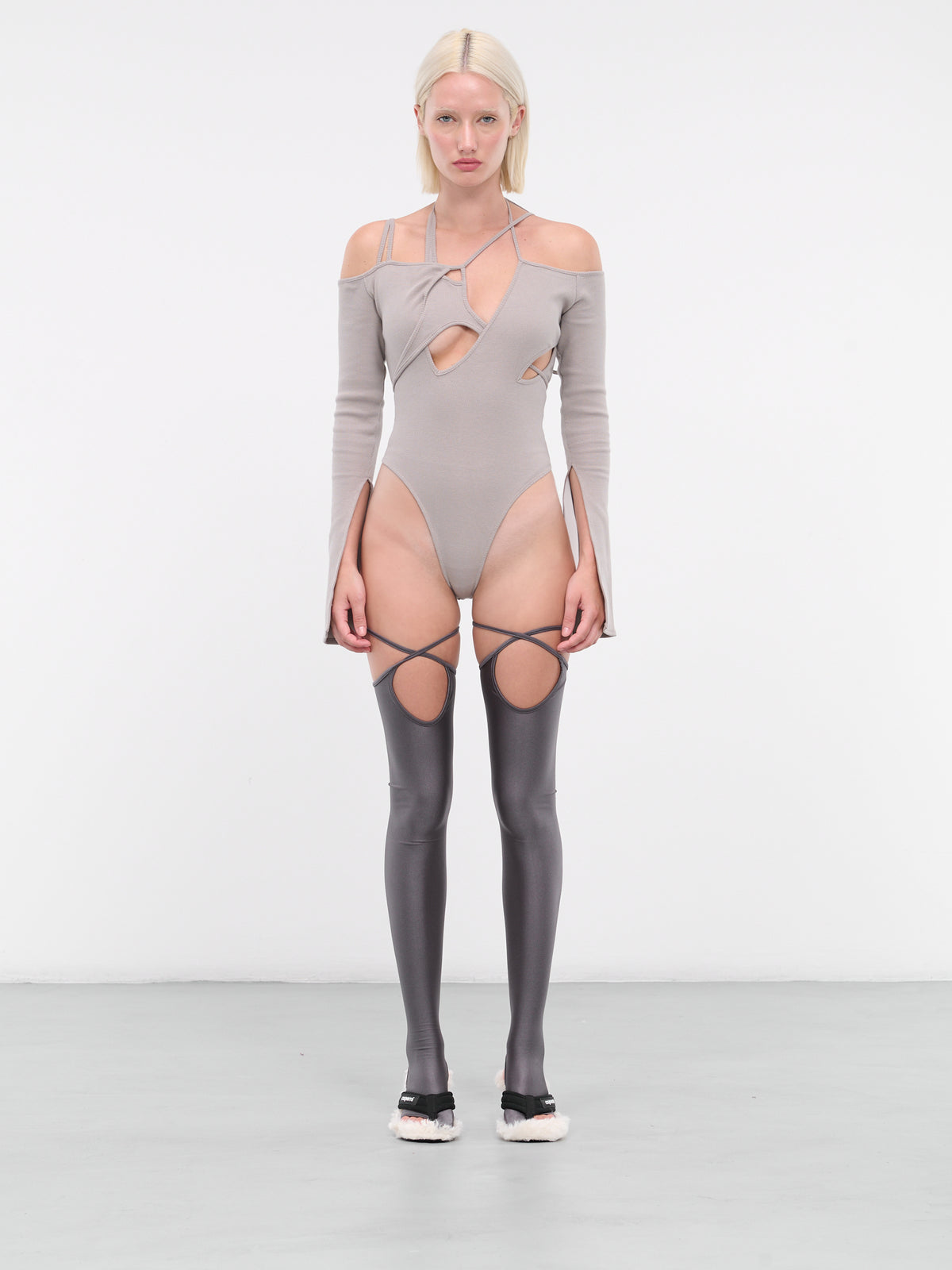 Armour Leotard (405-801-GREY-SAGE)