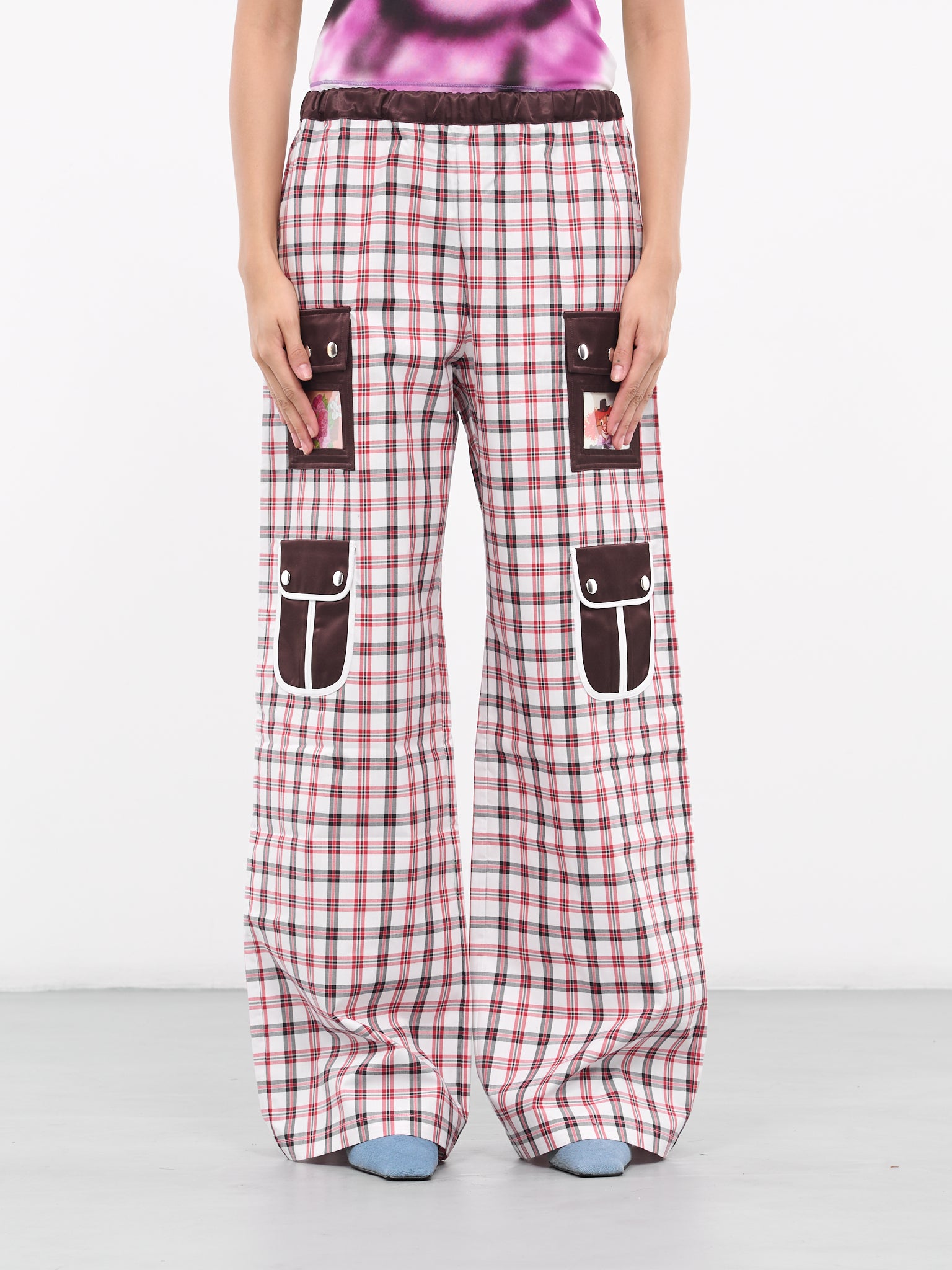 Fanlight Trousers (4064-FANLIGHT-RED-TARTAN)