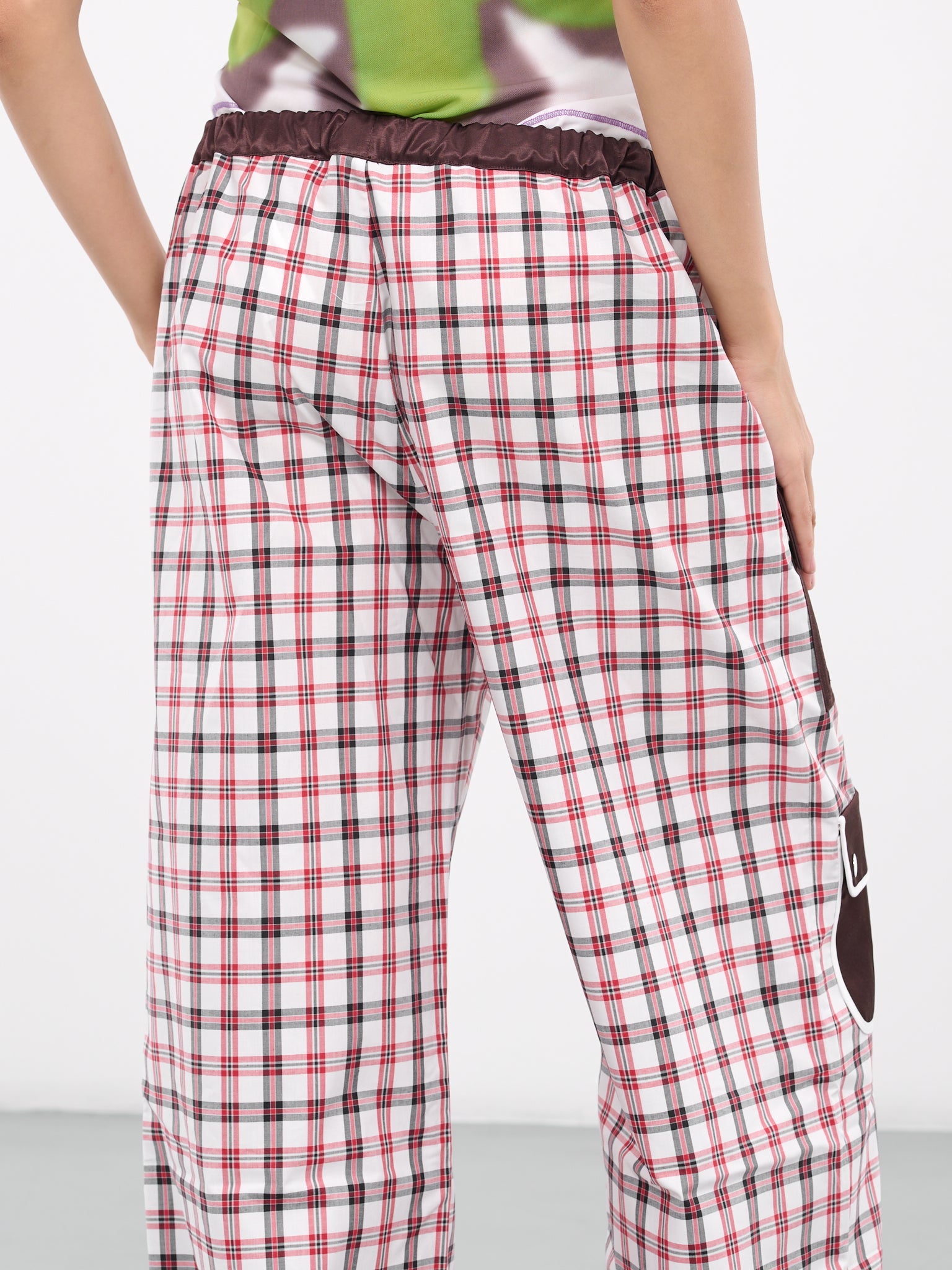 Fanlight Trousers (4064-FANLIGHT-RED-TARTAN)