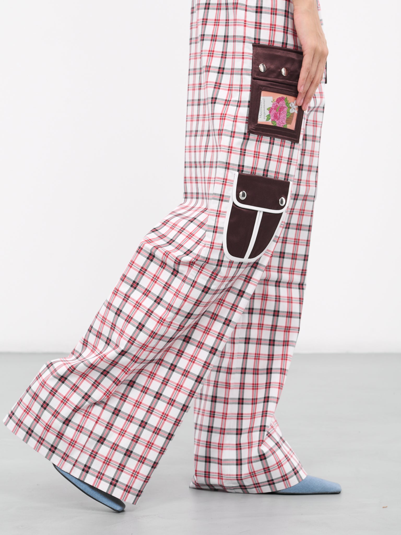 Fanlight Trousers (4064-FANLIGHT-RED-TARTAN)