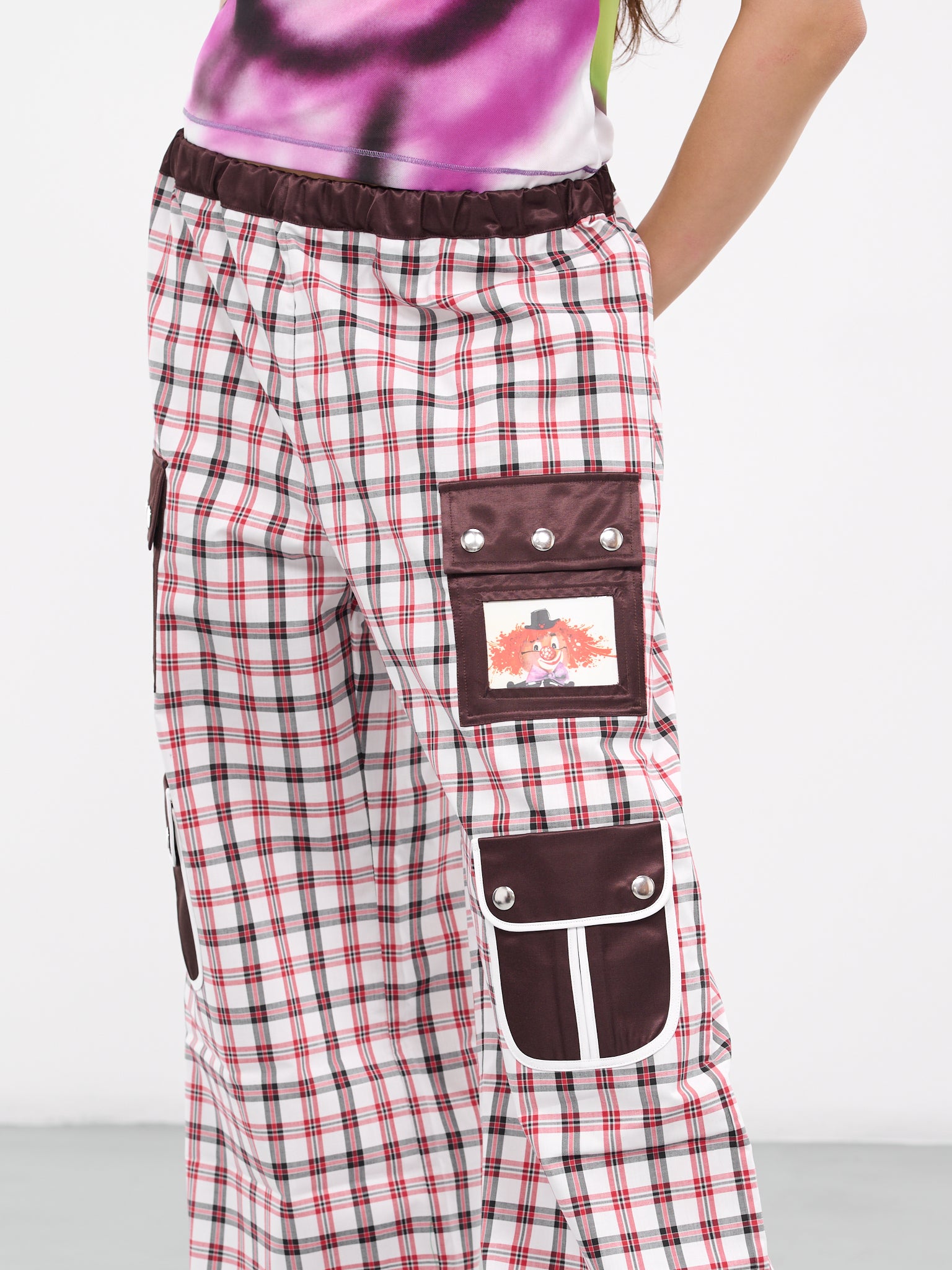 Fanlight Trousers (4064-FANLIGHT-RED-TARTAN)