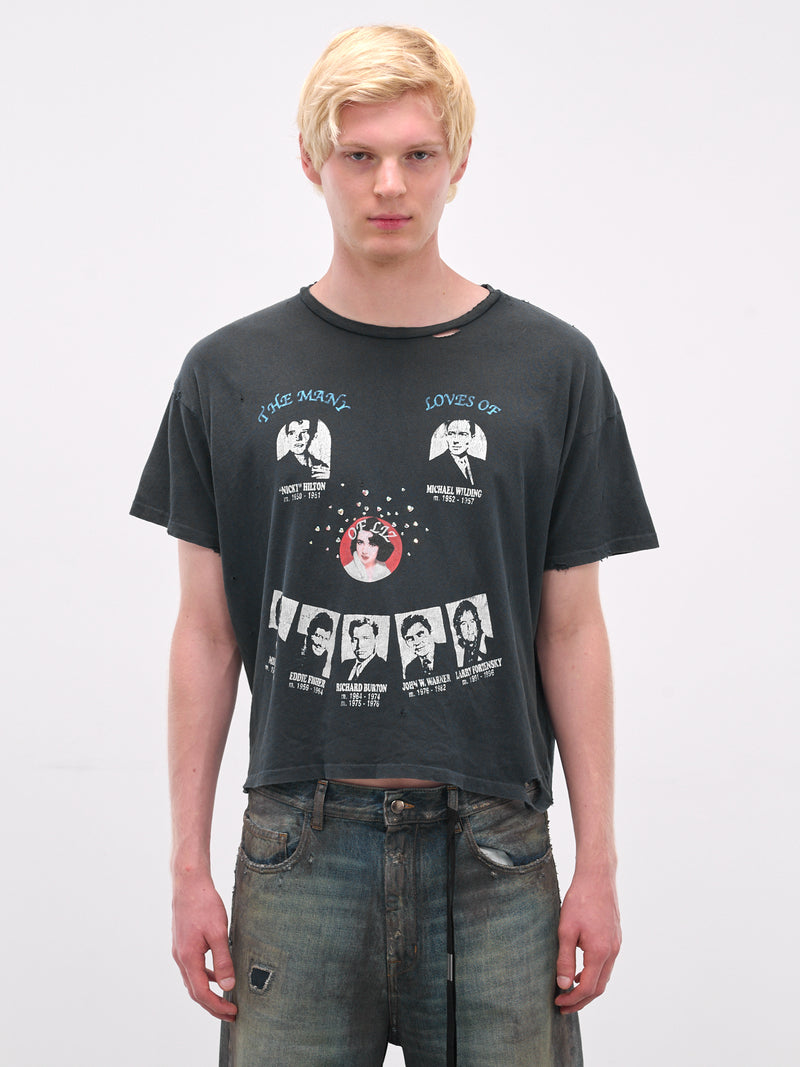 Black 'Loves Of Liz' Graphic Tee (2U003Q3009VBK-BLACK)