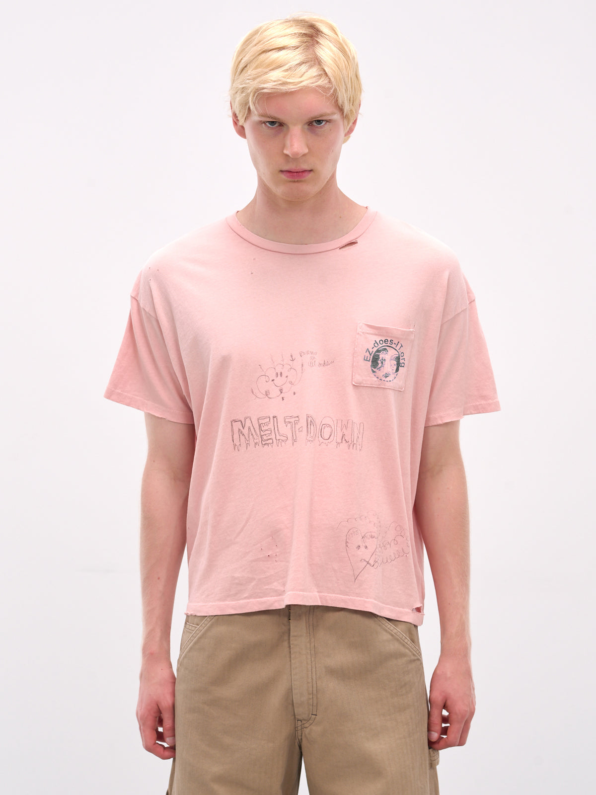 Pink 'Bad Romance' Pocket Tee (2U005Q3009PNK-PINK)