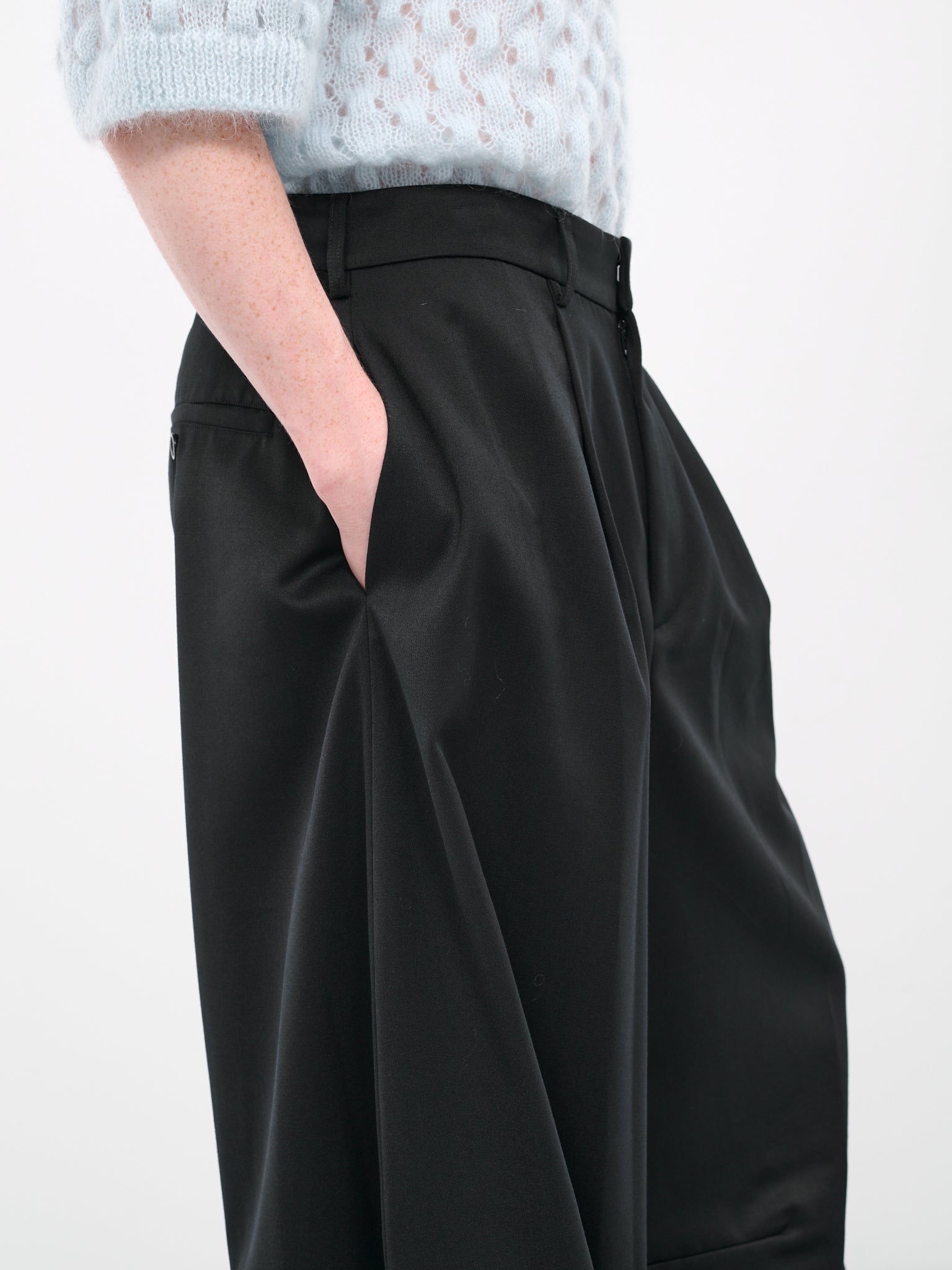 Wide Leg Trousers (4082-0458-BLACK)