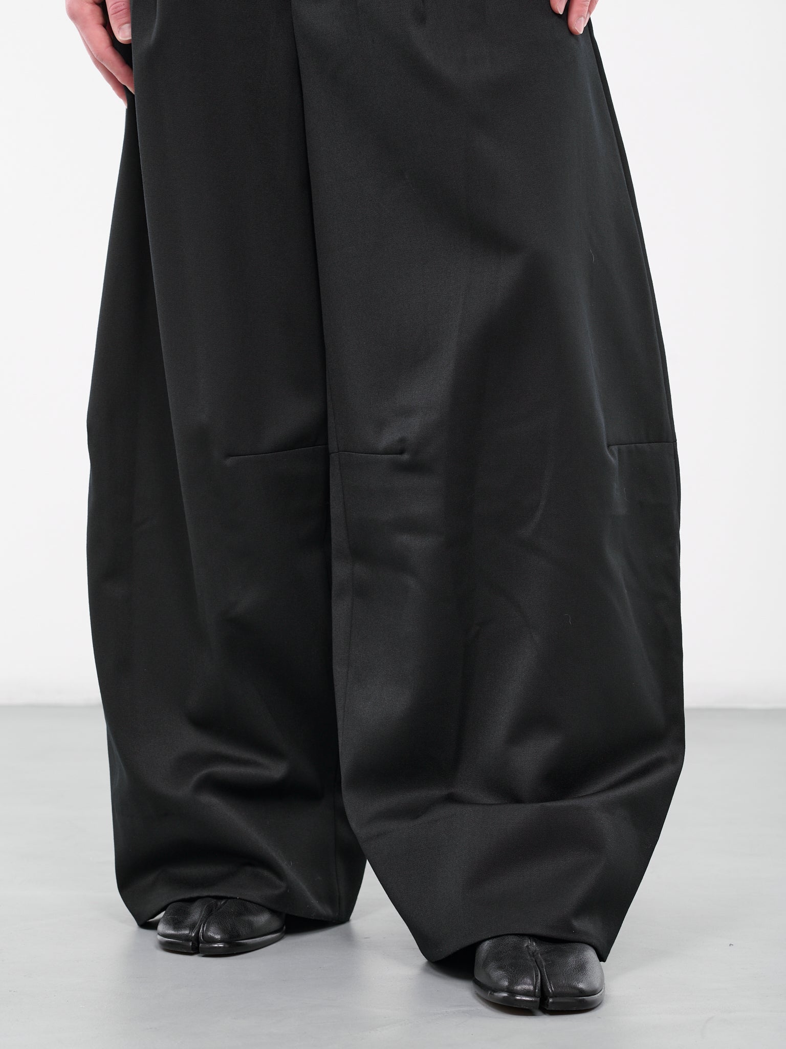 Wide Leg Trousers (4082-0458-BLACK)