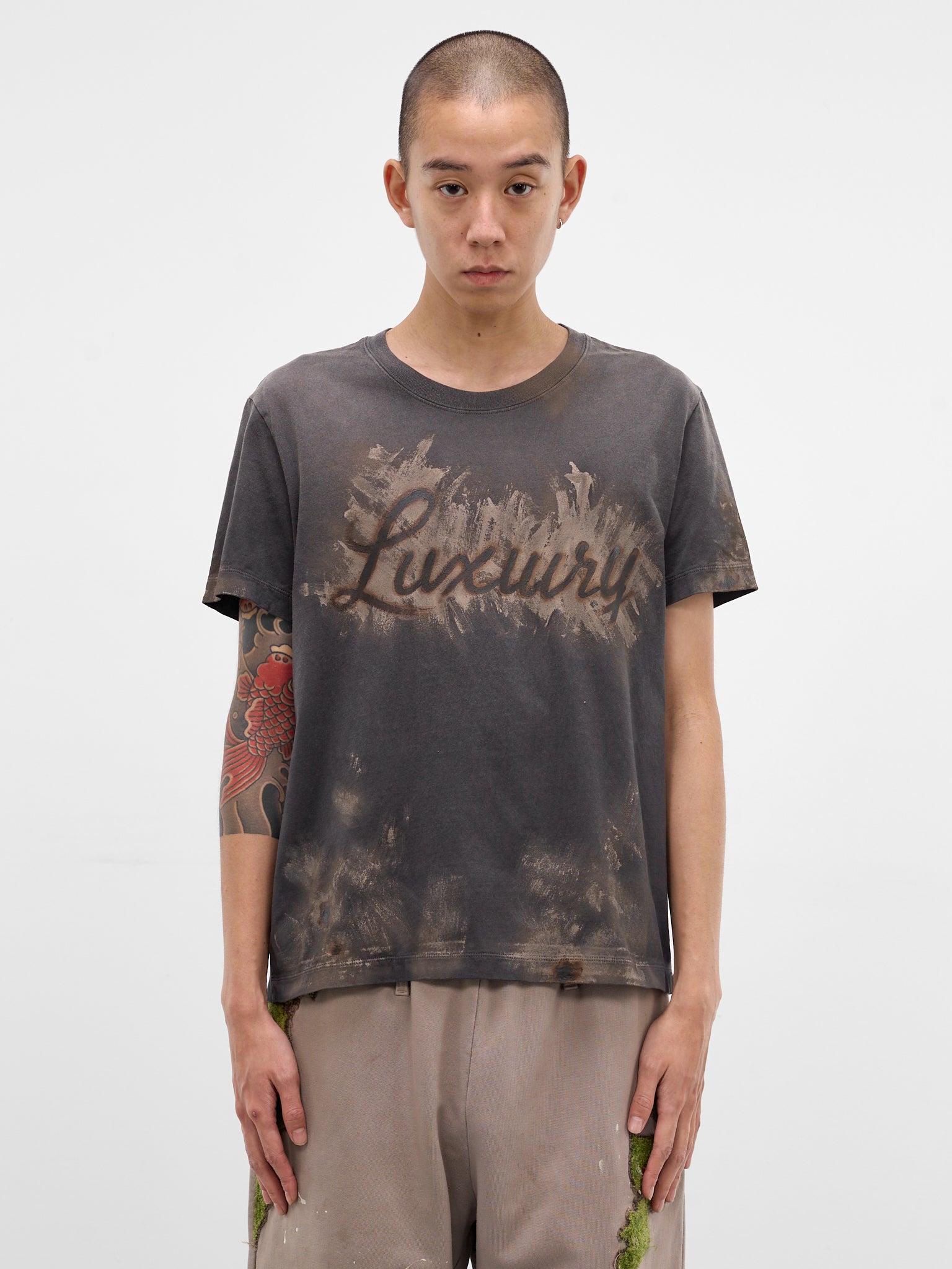 DOUBLET Faded Dirty Luxury Tee | H.Lorenzo - front