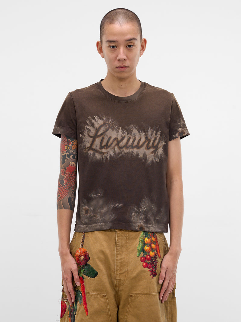 DOUBLET Faded Dirty Luxury Tee | H.Lorenzo - front