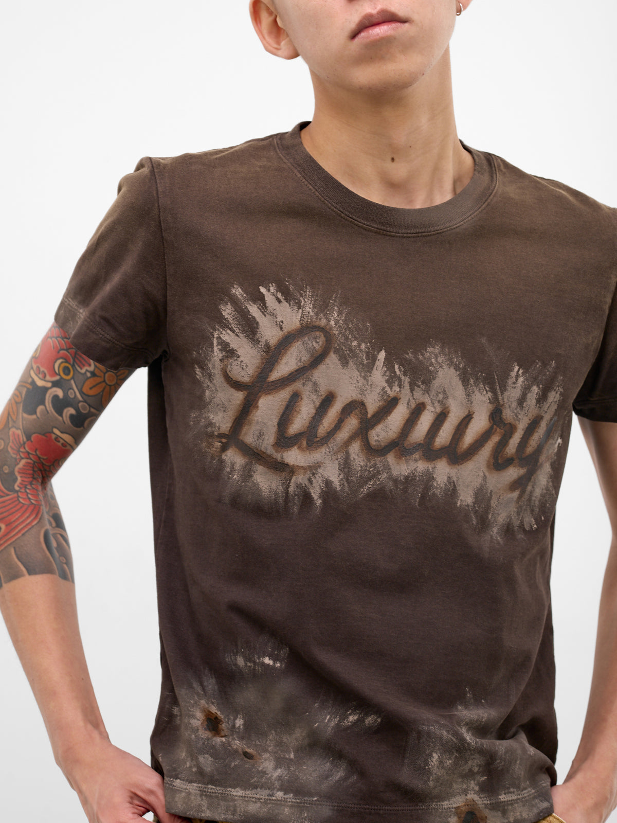 DOUBLET Faded Dirty Luxury Tee | H.Lorenzo - detail 2