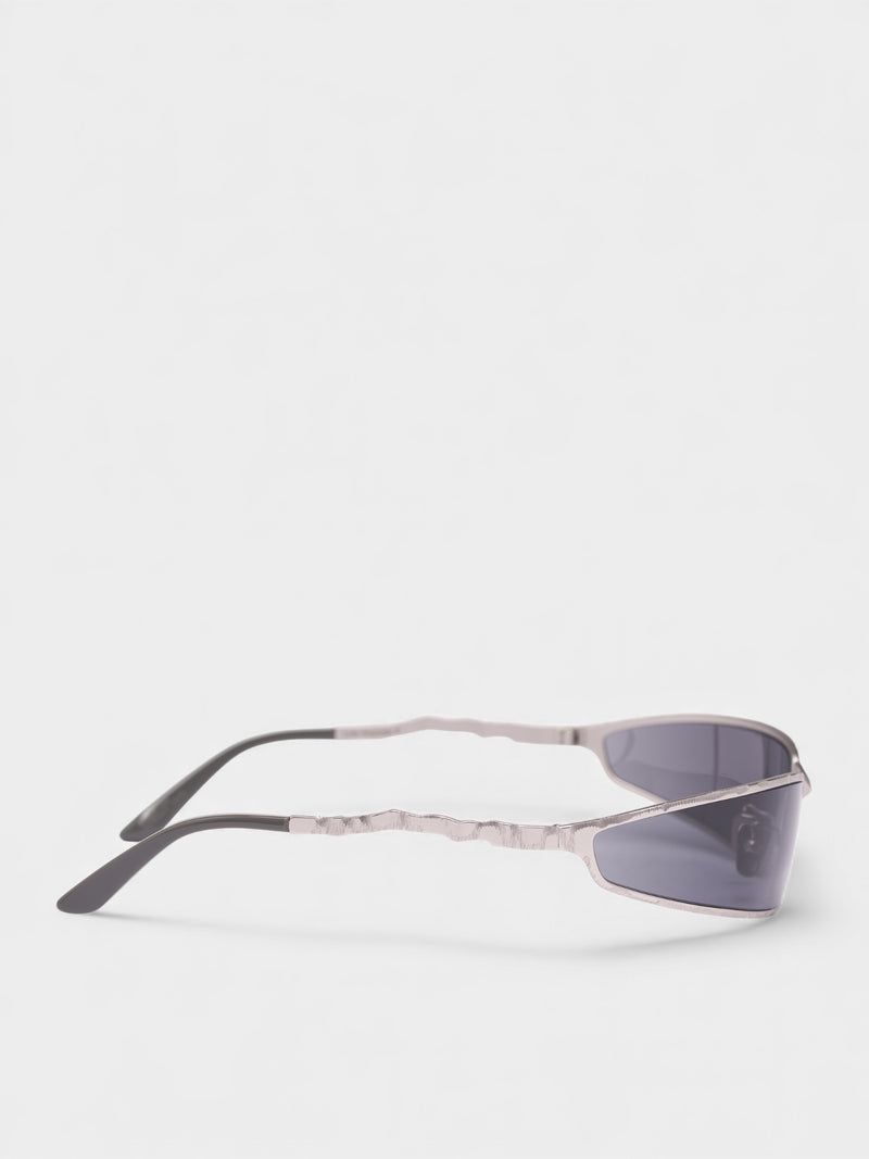 H34 Angular Shield Organic Sunglasses (KRSH34SM000000GT-GREY)