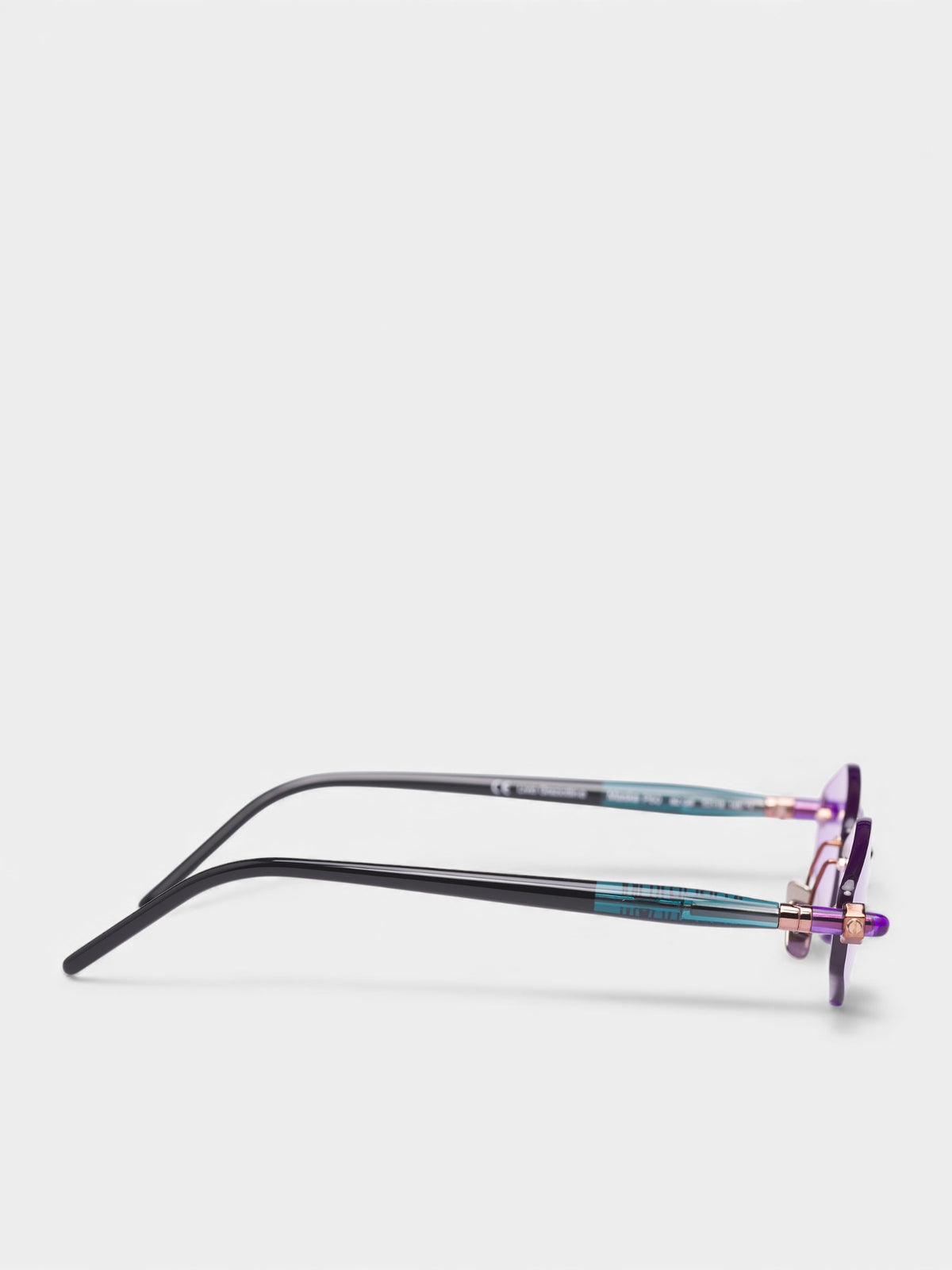 P60 Geometric Rimless Sunglasses (KRSP60BZGB00004L-LILAC)