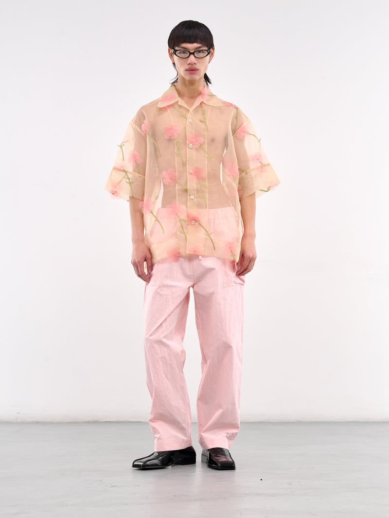 Drawstring Cargo Trousers (4137-1219-ROSE)