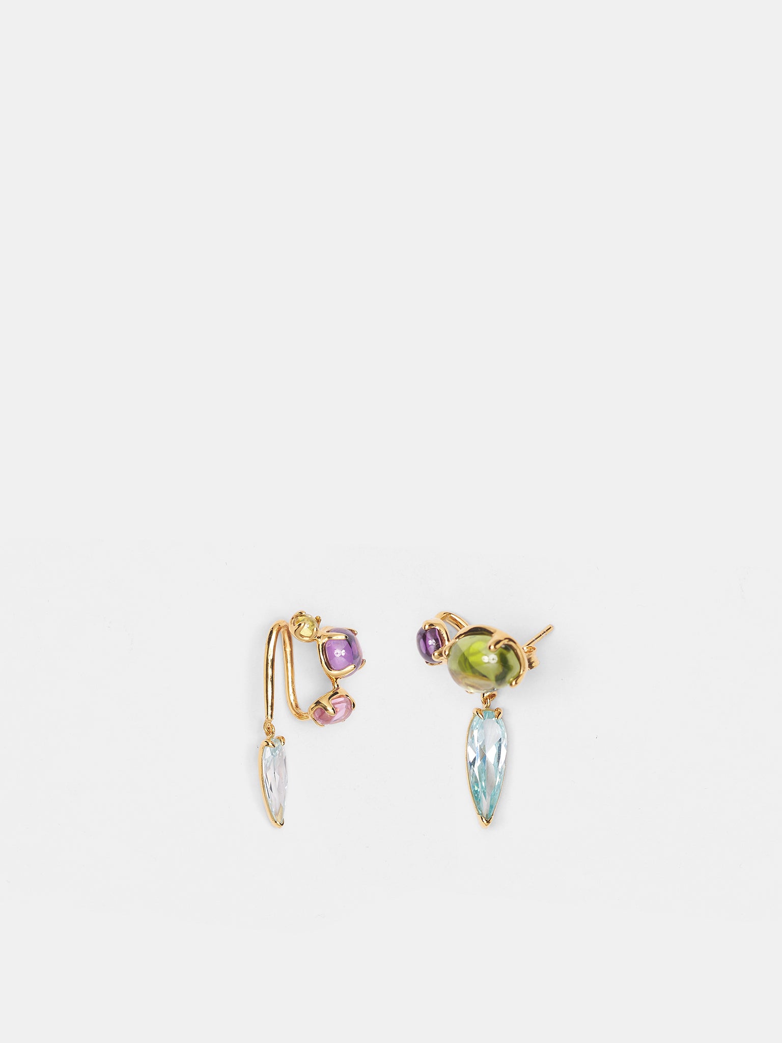 Gold Left Climax Punk Ear Set (CLIMAX-L-PUNK-EARSET-TROPICAL)