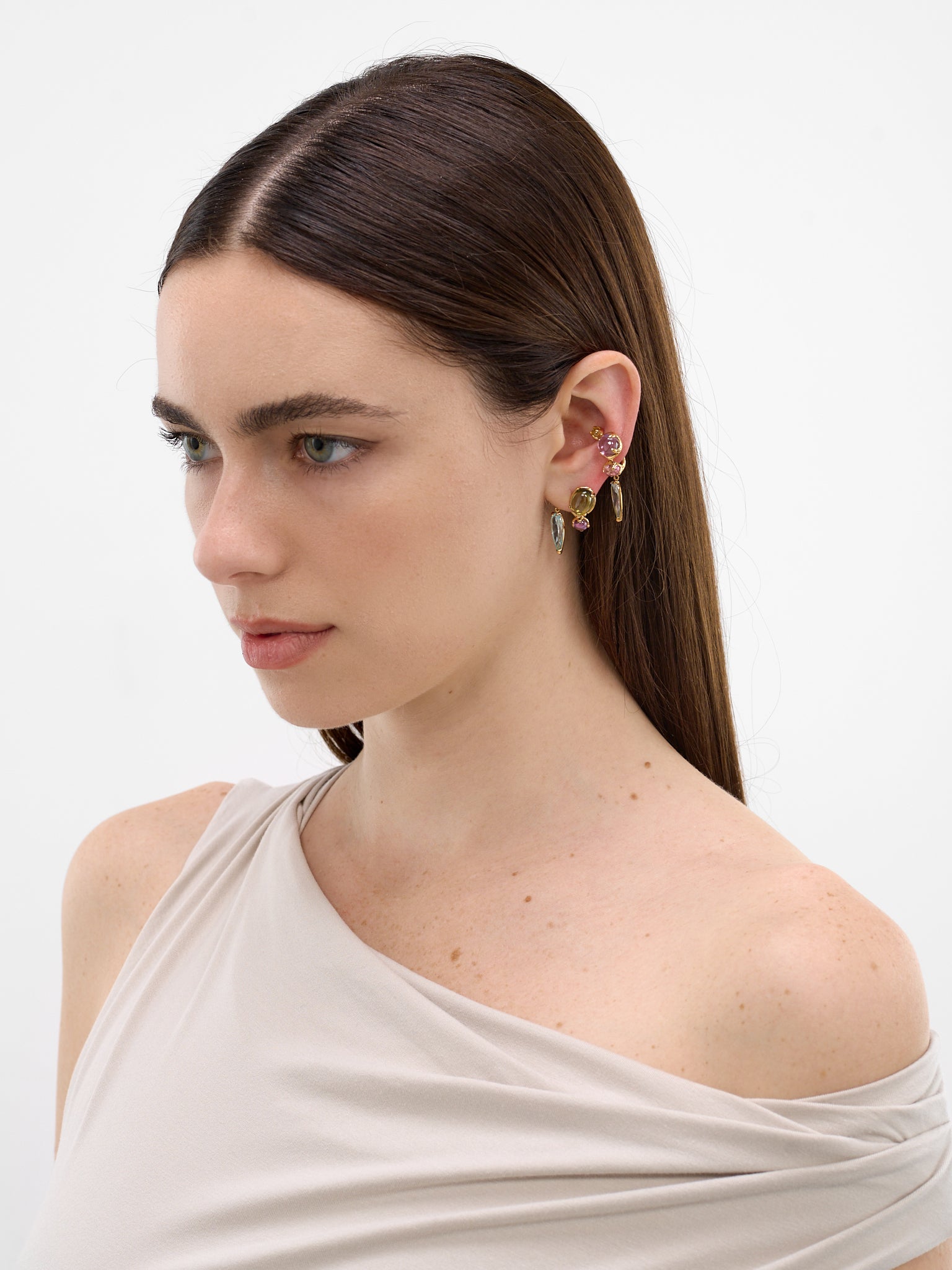 Gold Left Climax Punk Ear Set (CLIMAX-L-PUNK-EARSET-TROPICAL)