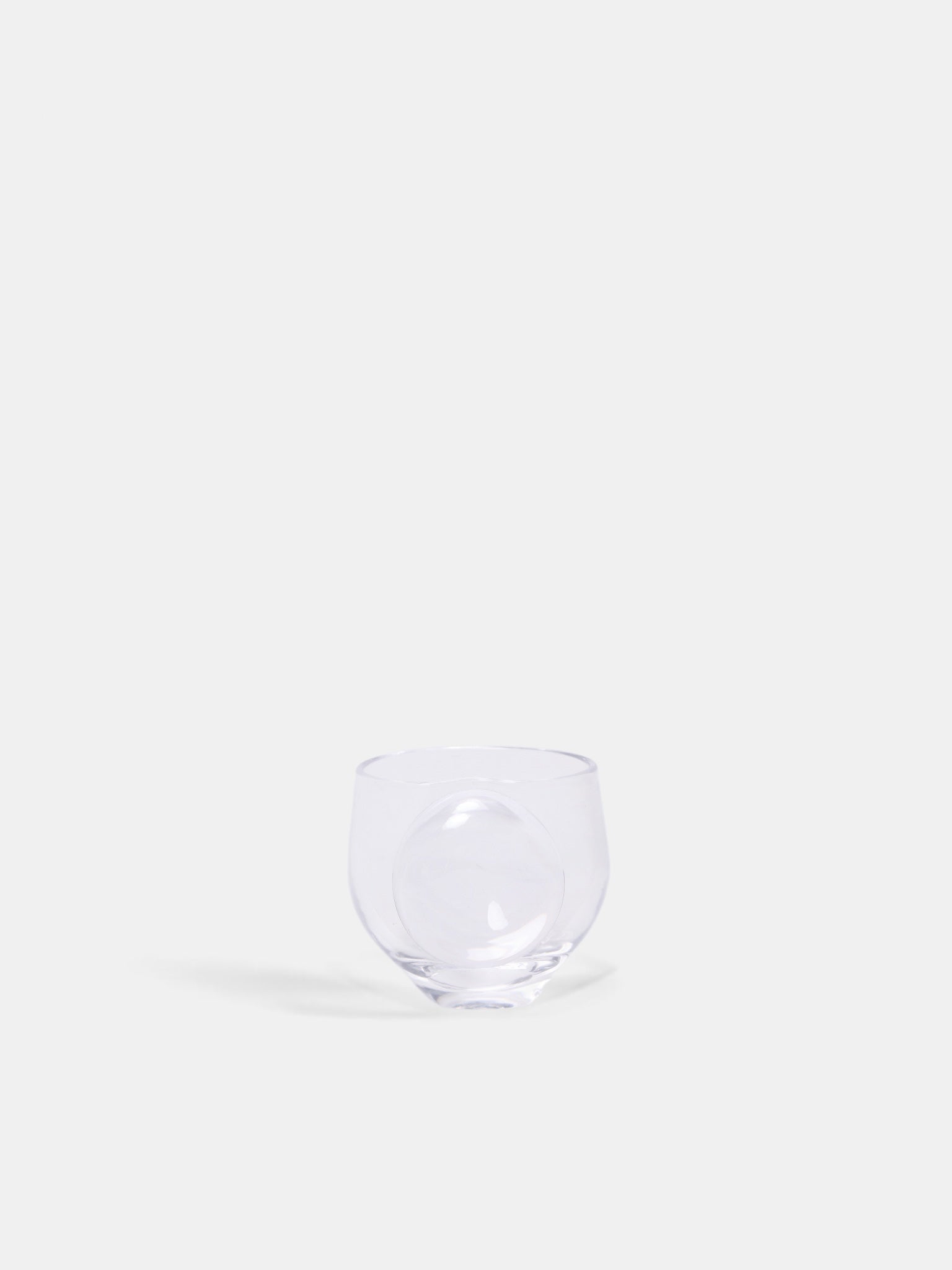 Naoya Arakawa Clear Glass Cup (CUP-1-CLEAR)