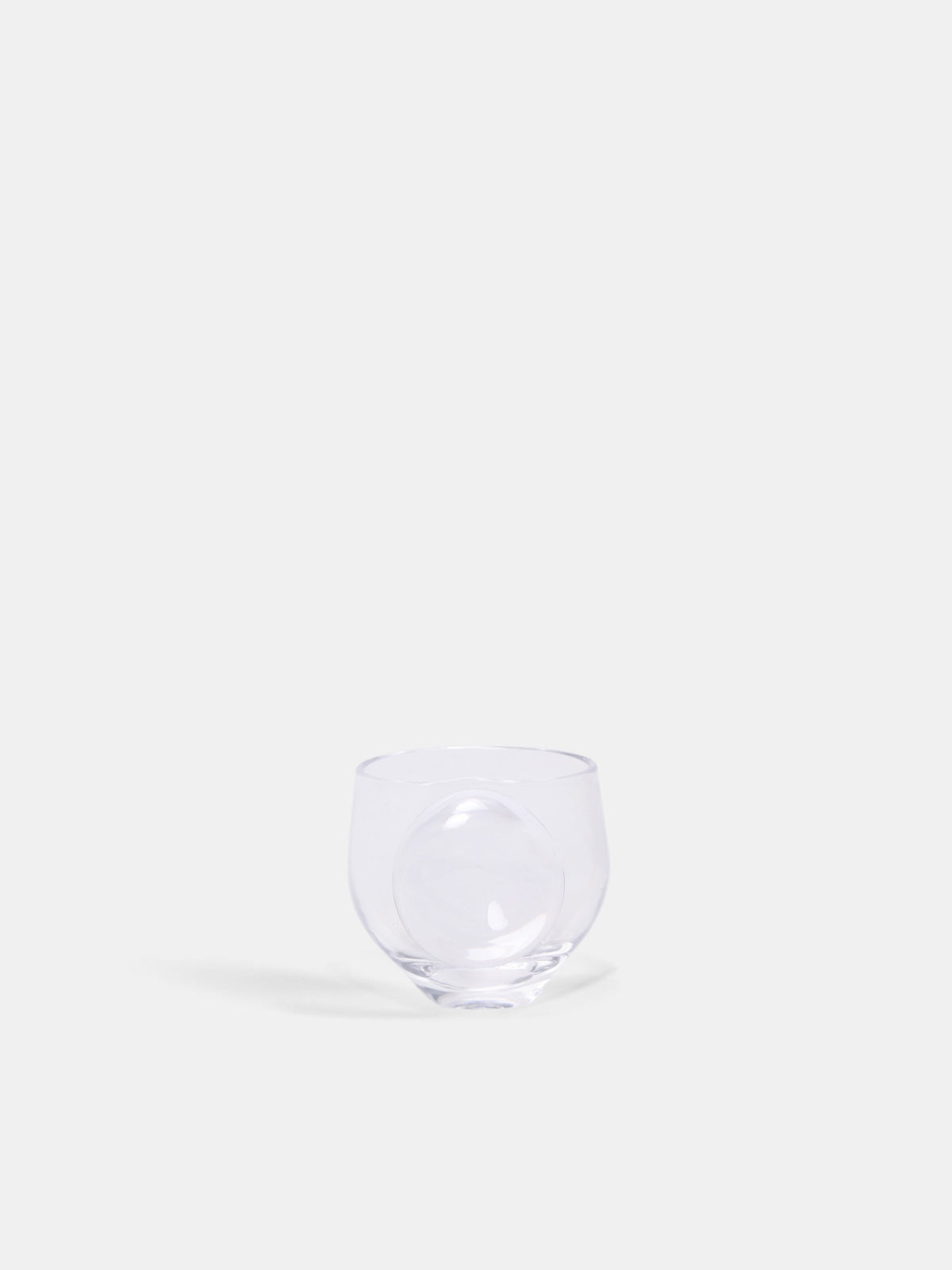 Naoya Arakawa Clear Glass Cup (CUP-1-CLEAR)