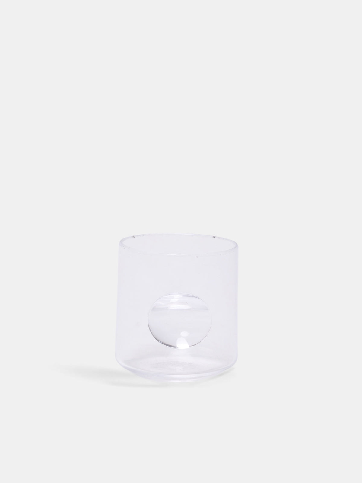 Naoya Arakawa Clear Glass Cup (CUPS-SET-2-CLEAR)