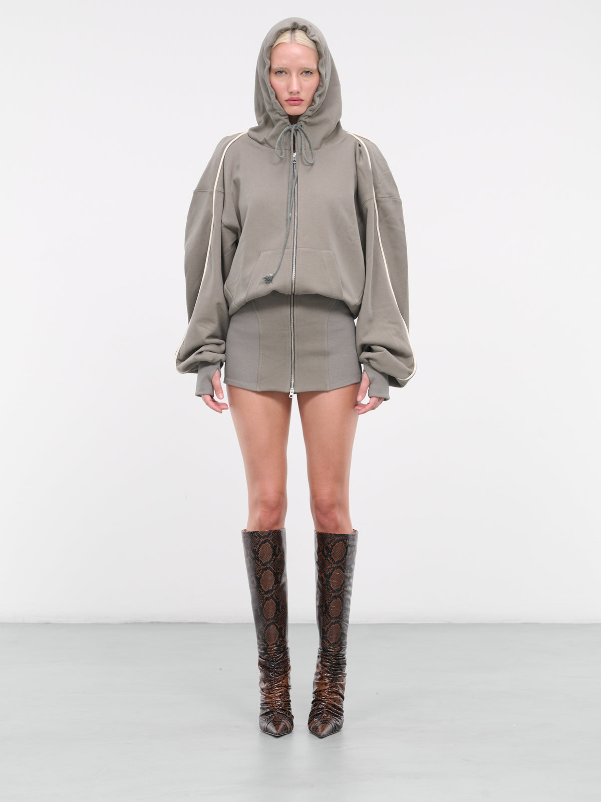 Service Hoodie Dress (430-703-SAGE)